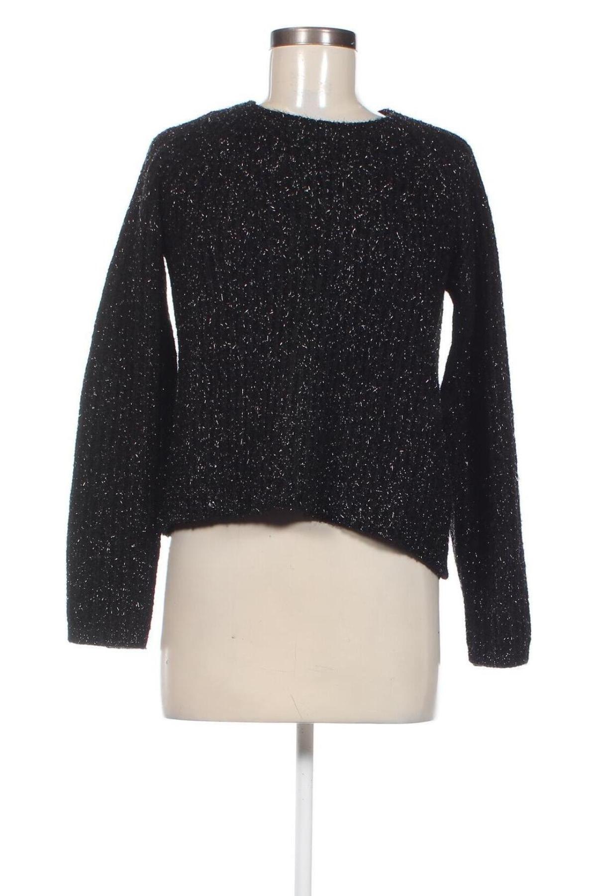 Дамски пуловер Jacqueline De Yong, Размер XS, Цвят Черен, Цена 6,96 лв.