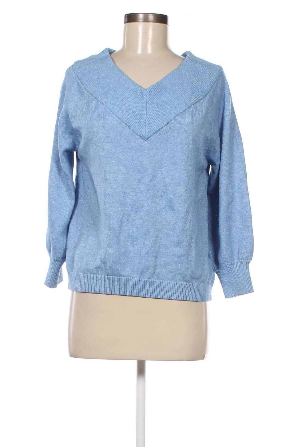 Дамски пуловер Jacqueline De Yong, Размер XL, Цвят Син, Цена 15,66 лв.