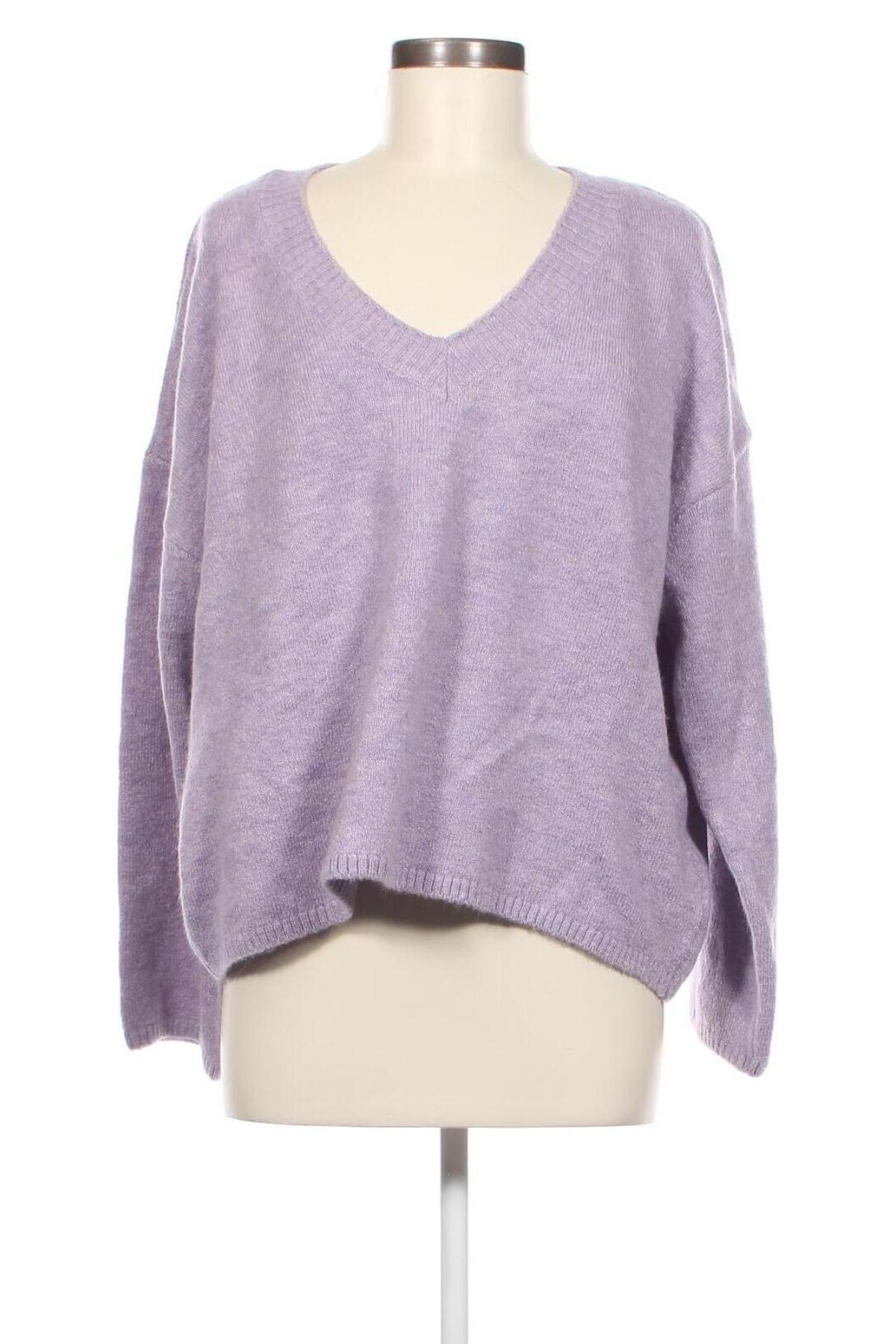 Дамски пуловер Jacqueline De Yong, Размер XL, Цвят Лилав, Цена 15,66 лв.
