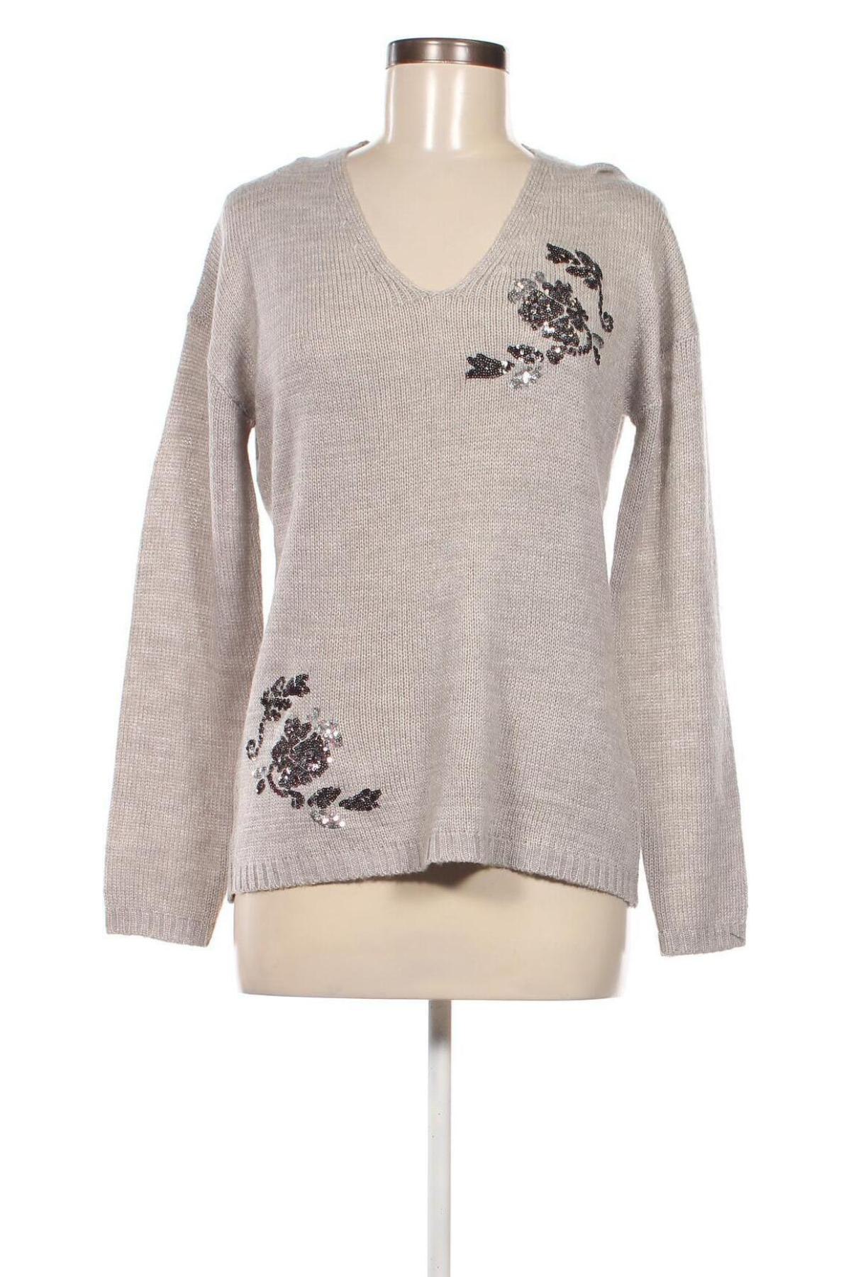 Дамски пуловер Janina, Размер S, Цвят Сив, Цена 13,05 лв.