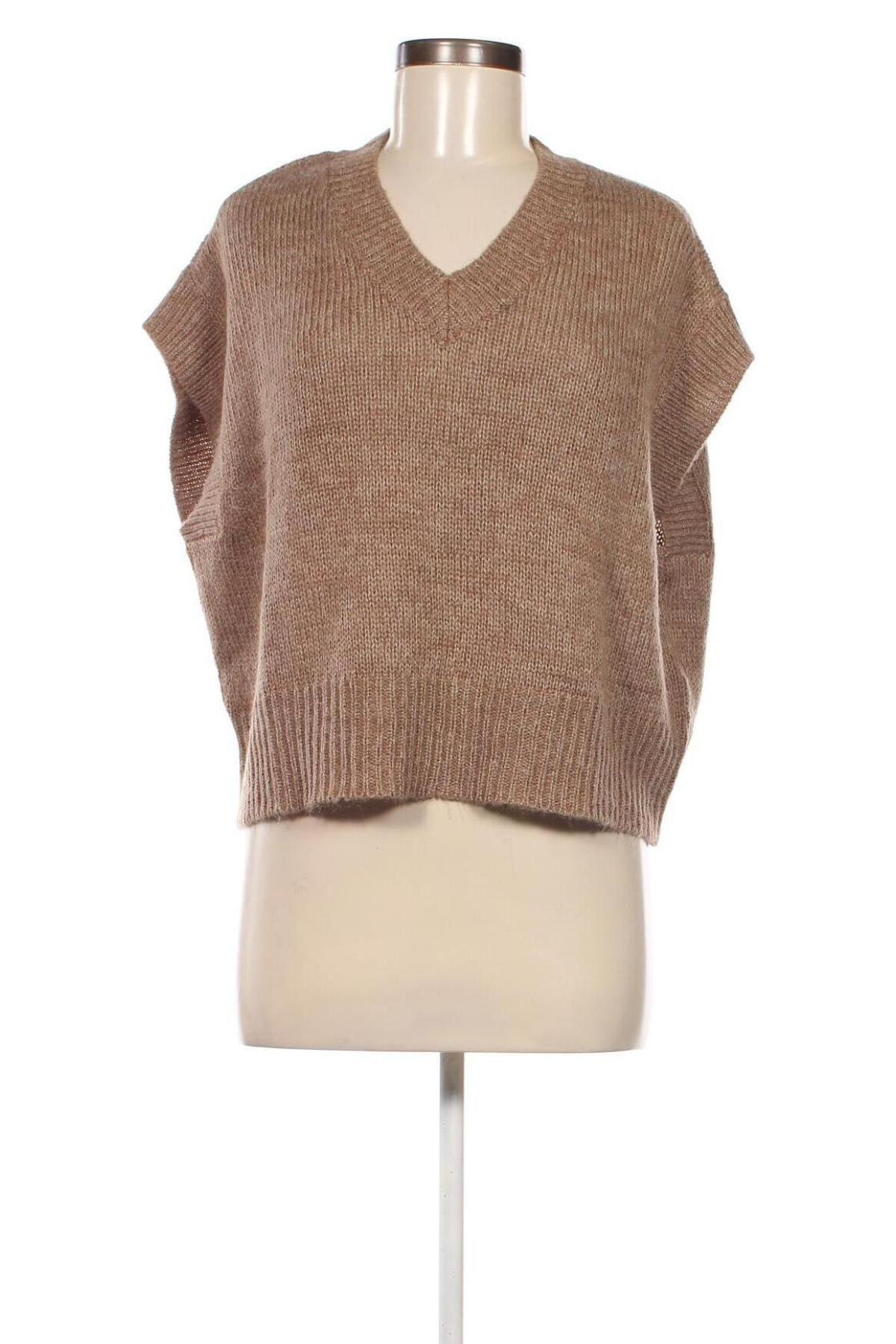 Дамски пуловер Jdy, Размер M, Цвят Кафяв, Цена 11,02 лв.