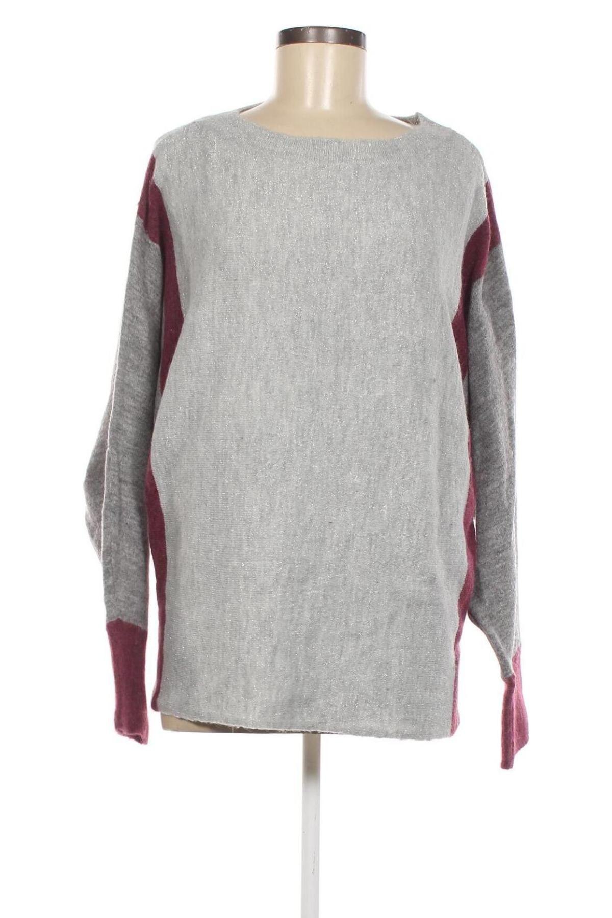 Дамски пуловер Jean Pascale, Размер M, Цвят Сив, Цена 10,12 лв.