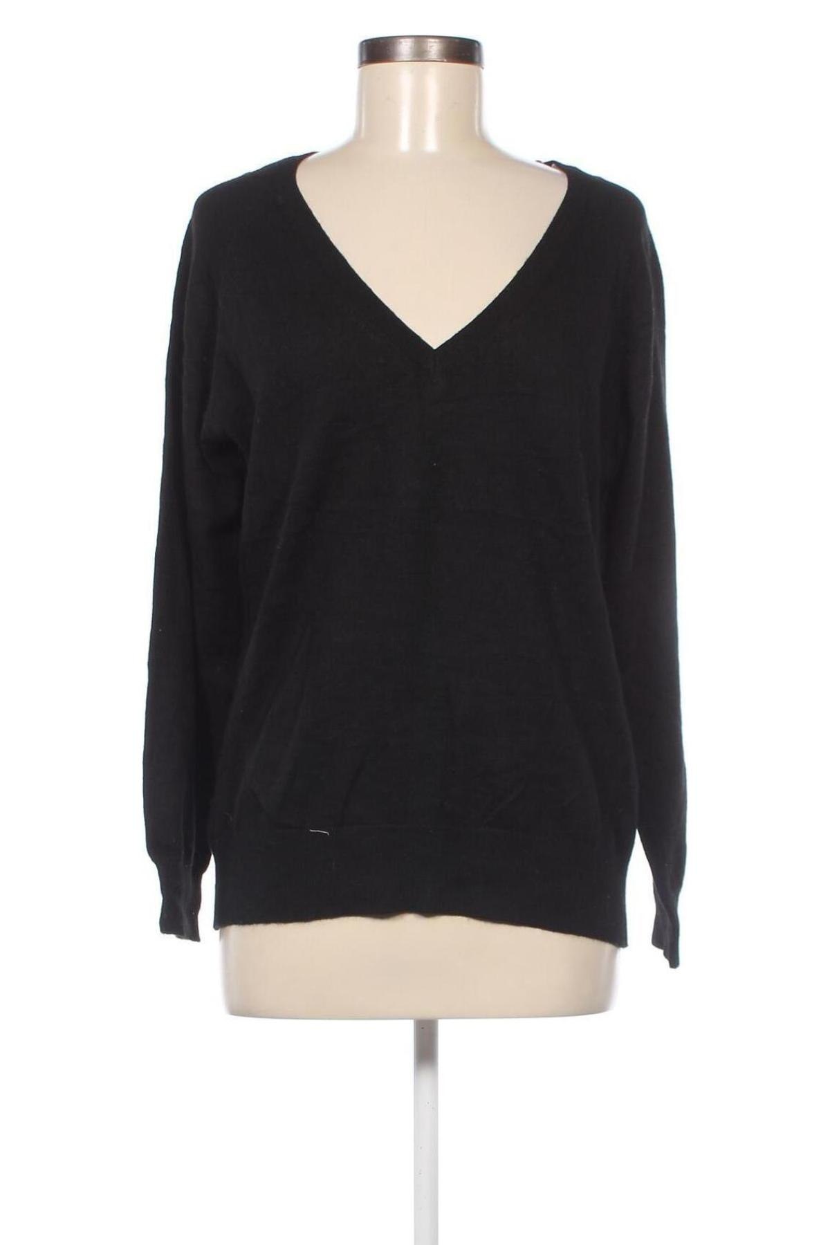 Дамски пуловер Kallspin, Размер M, Цвят Черен, Цена 35,00 лв.