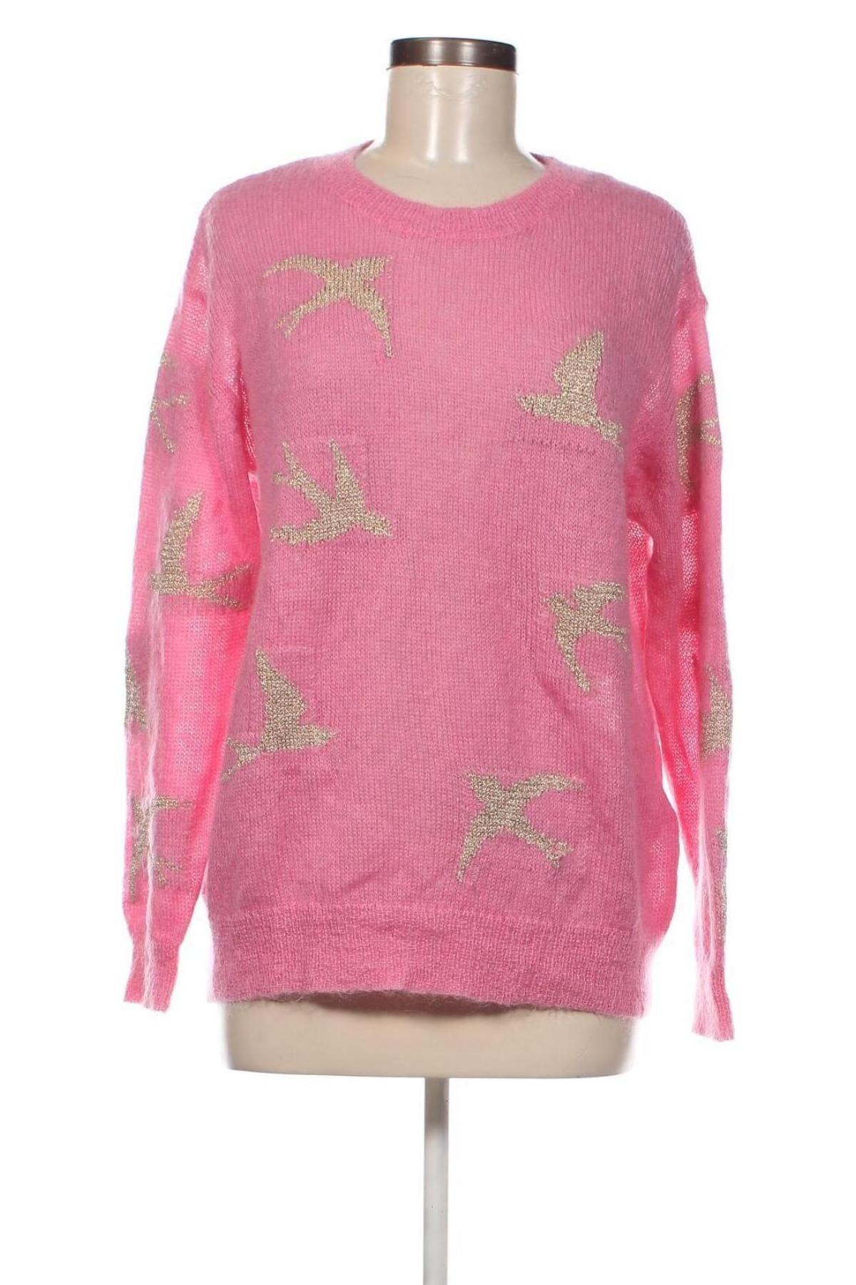 Γυναικείο πουλόβερ Karen by Simonsen, Μέγεθος XL, Χρώμα Ρόζ , Τιμή 32,60 €