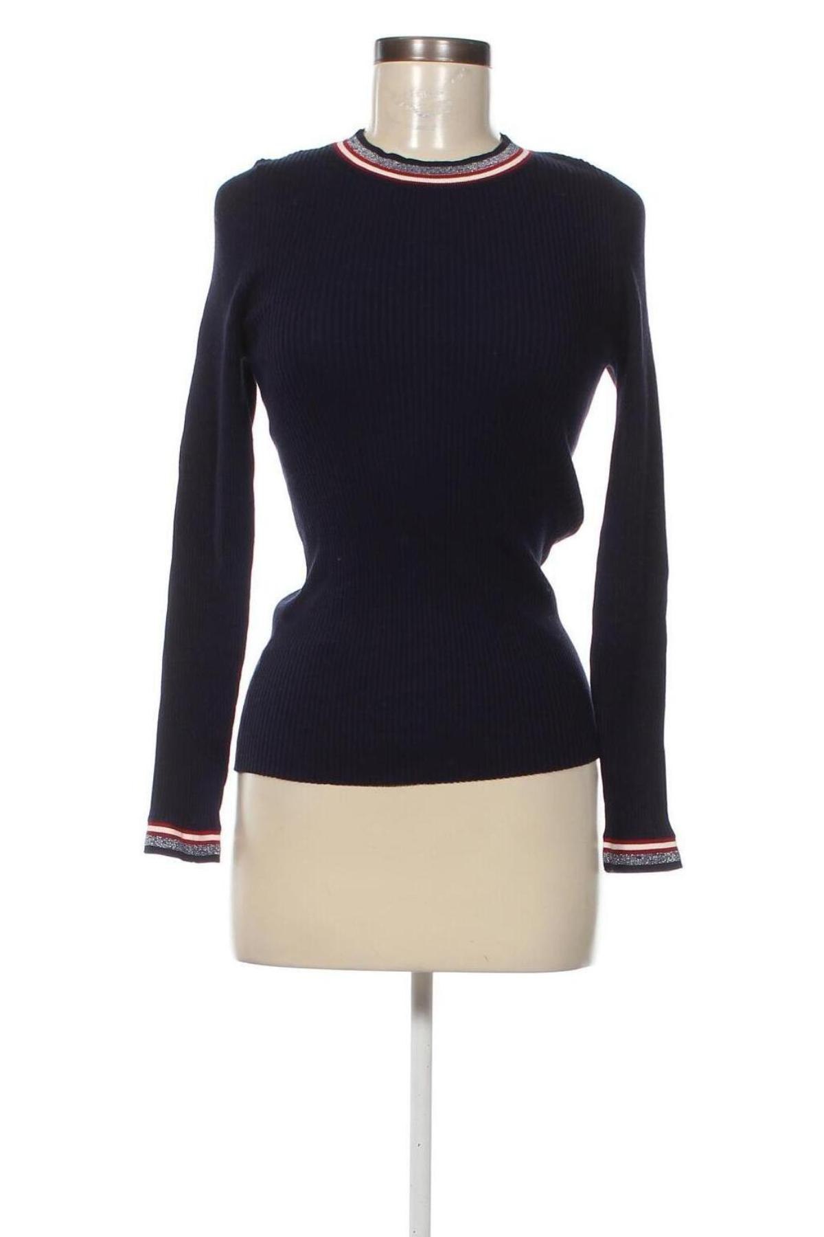 Дамски пуловер Kookai, Размер S, Цвят Син, Цена 77,00 лв.