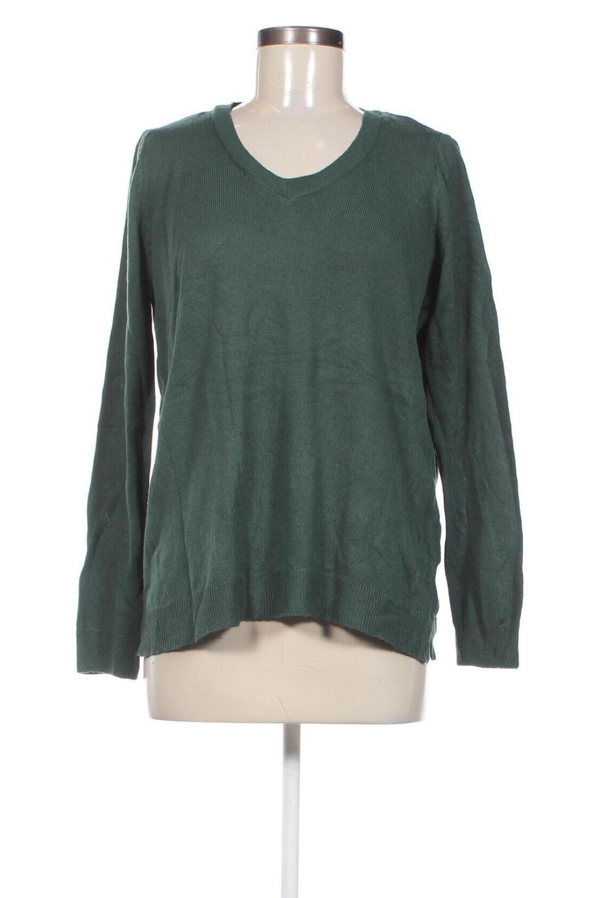 Дамски пуловер LC Waikiki, Размер L, Цвят Зелен, Цена 29,00 лв.