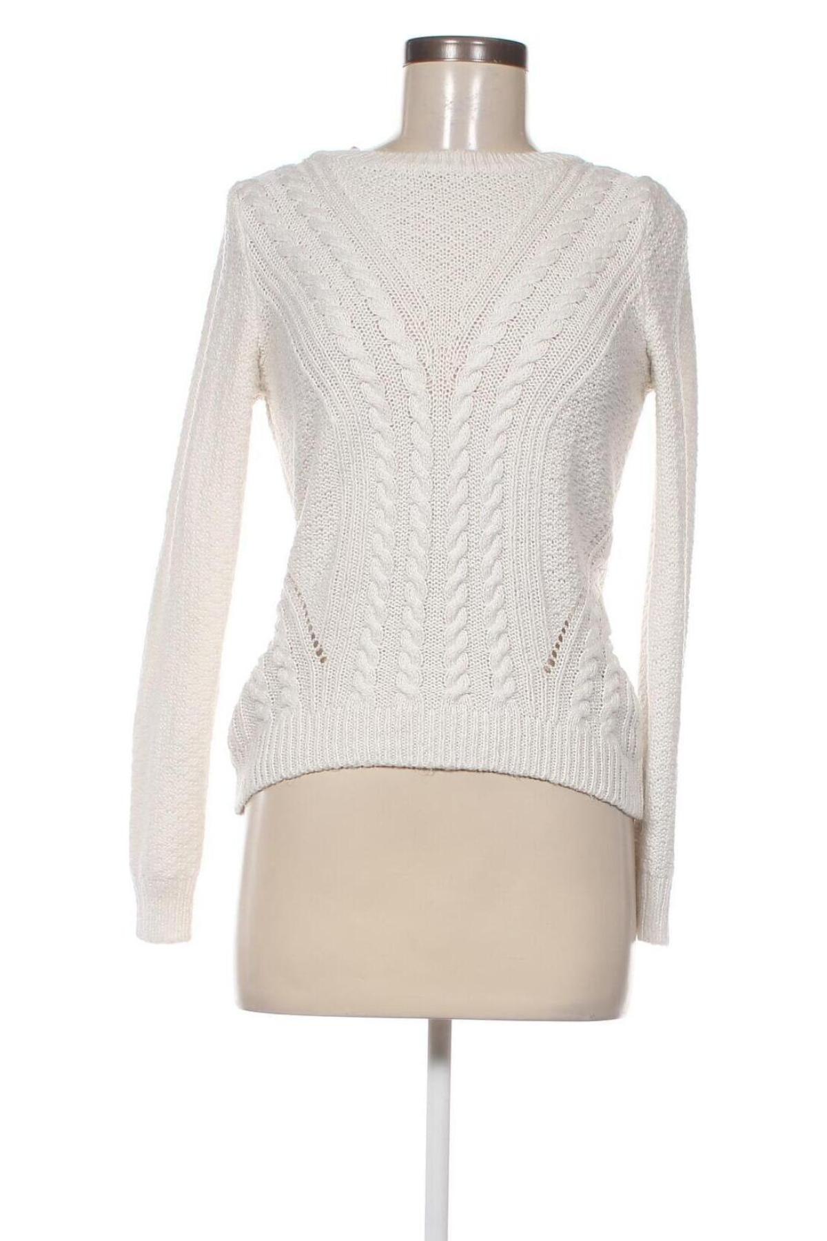 Дамски пуловер LCW, Размер S, Цвят Бял, Цена 14,80 лв.