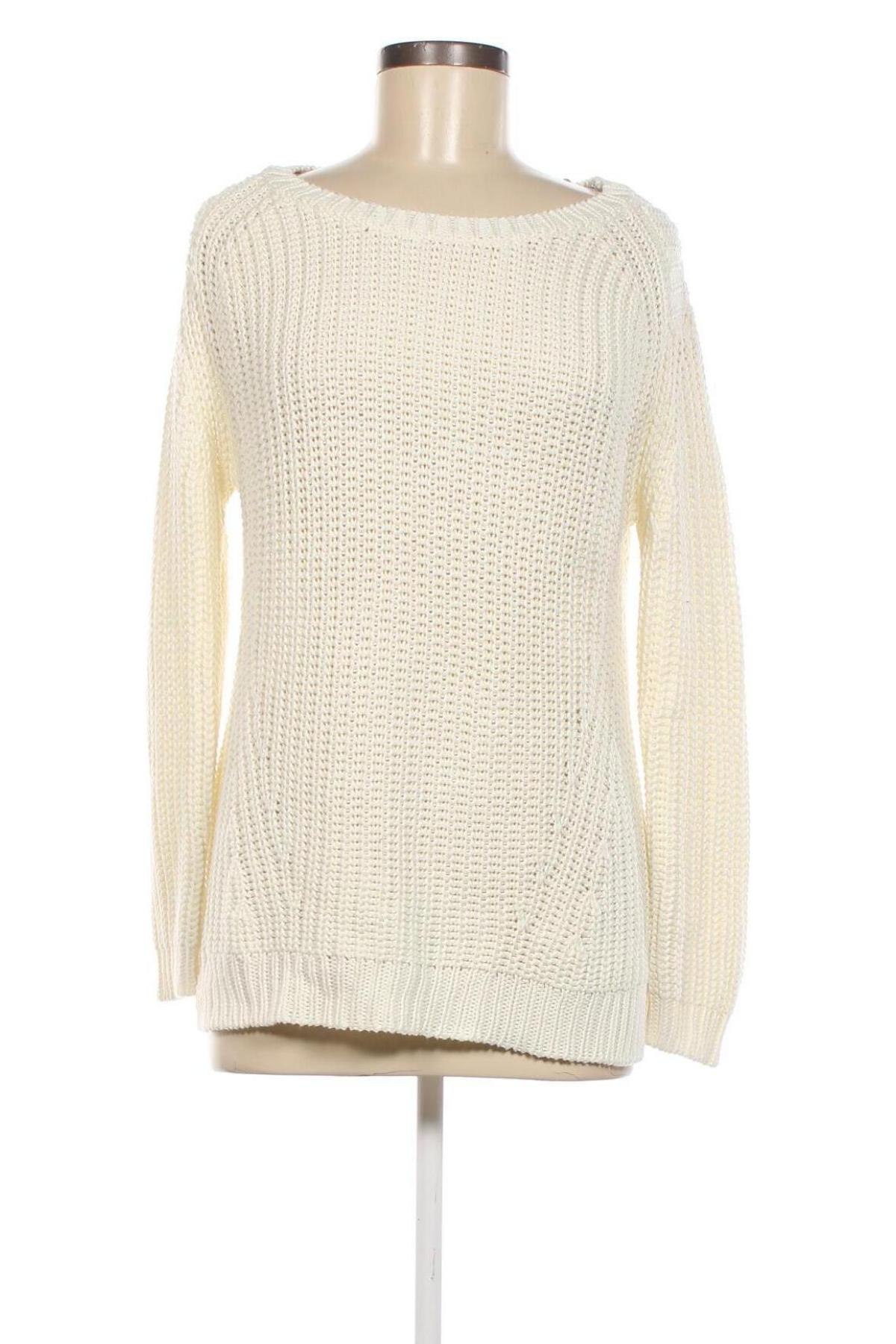 Дамски пуловер Laura Scott, Размер S, Цвят Екрю, Цена 11,02 лв.
