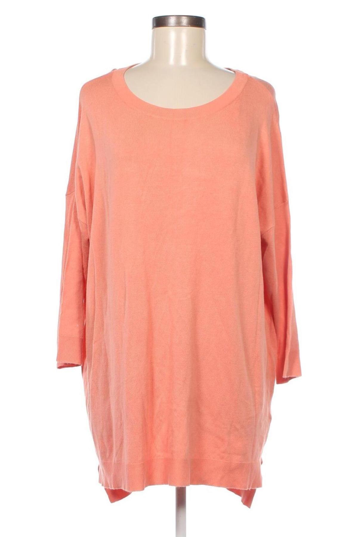 Дамски пуловер Laura Torelli, Размер XL, Цвят Оранжев, Цена 10,73 лв.