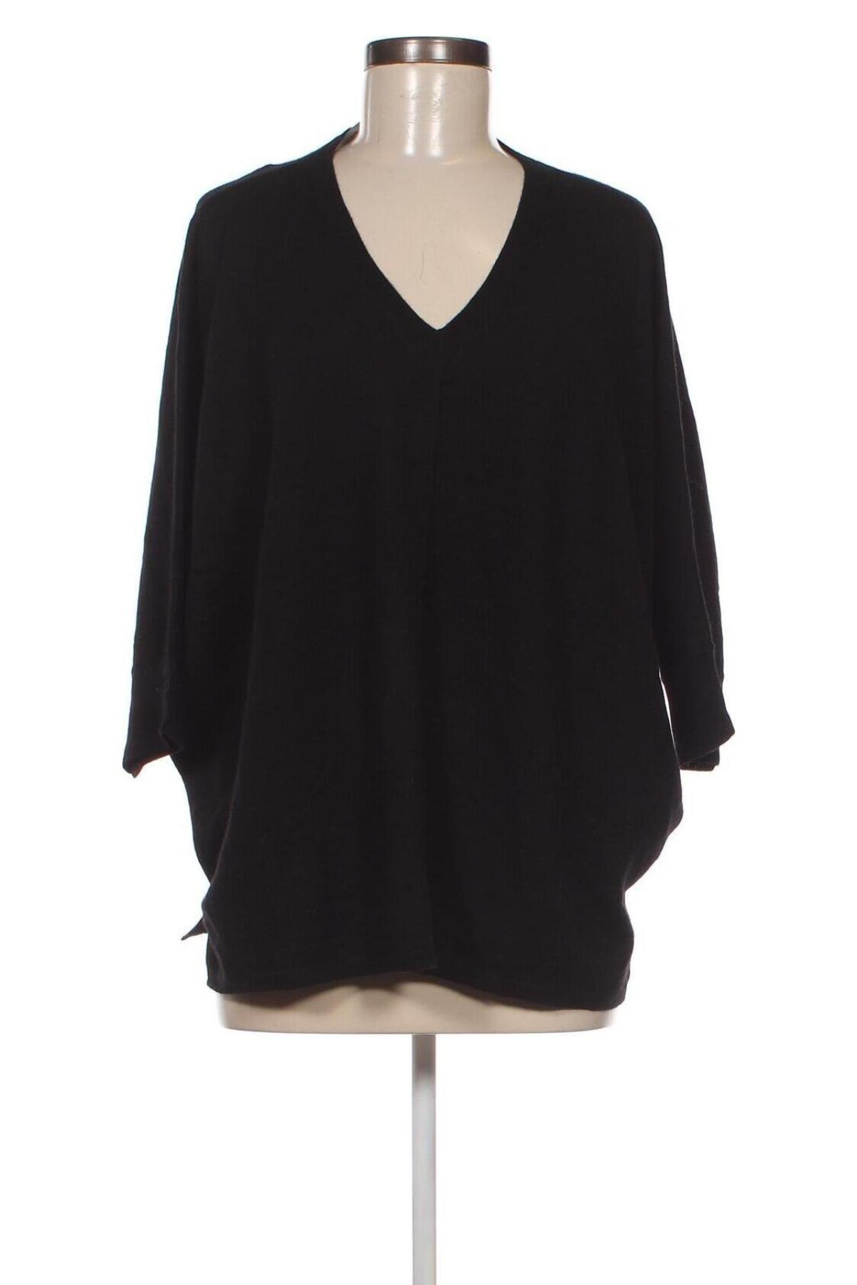Γυναικείο πουλόβερ Le Comte, Μέγεθος XL, Χρώμα Μαύρο, Τιμή 32,78 €