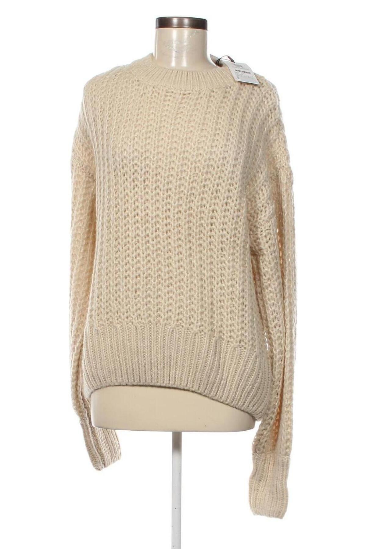 Дамски пуловер MSCH, Размер L, Цвят Бежов, Цена 51,15 лв.
