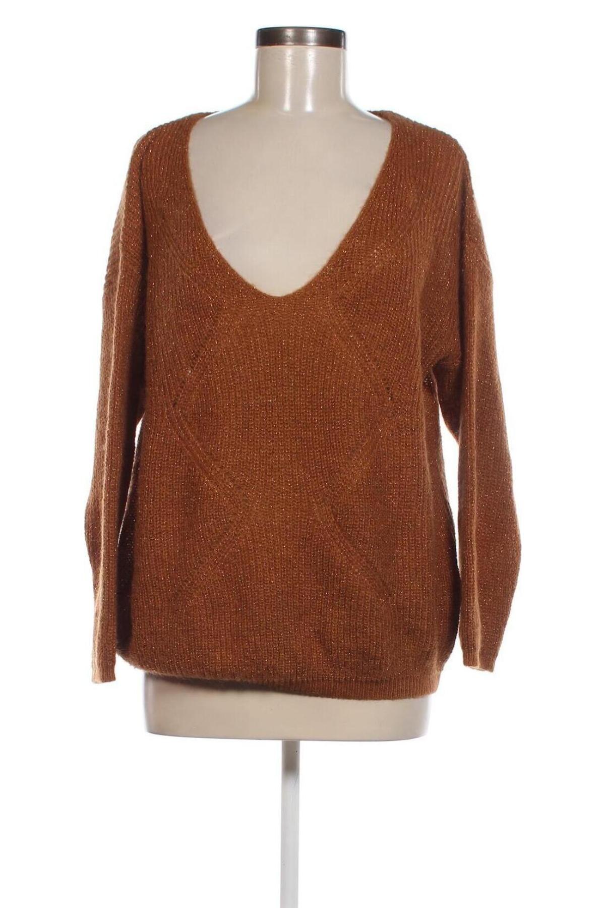 Γυναικείο πουλόβερ Maison 123, Μέγεθος XL, Χρώμα Καφέ, Τιμή 27,90 €