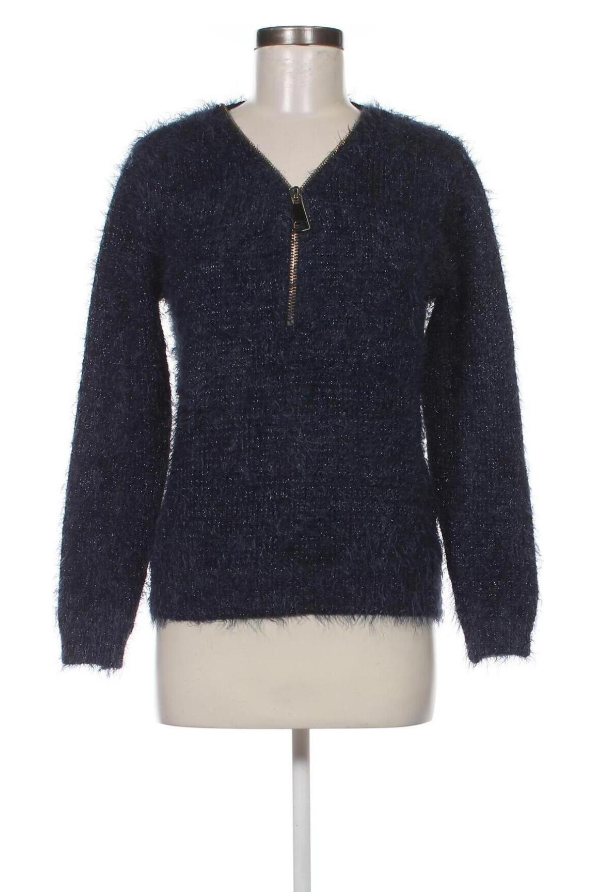 Дамски пуловер Millenium, Размер M, Цвят Син, Цена 8,41 лв.