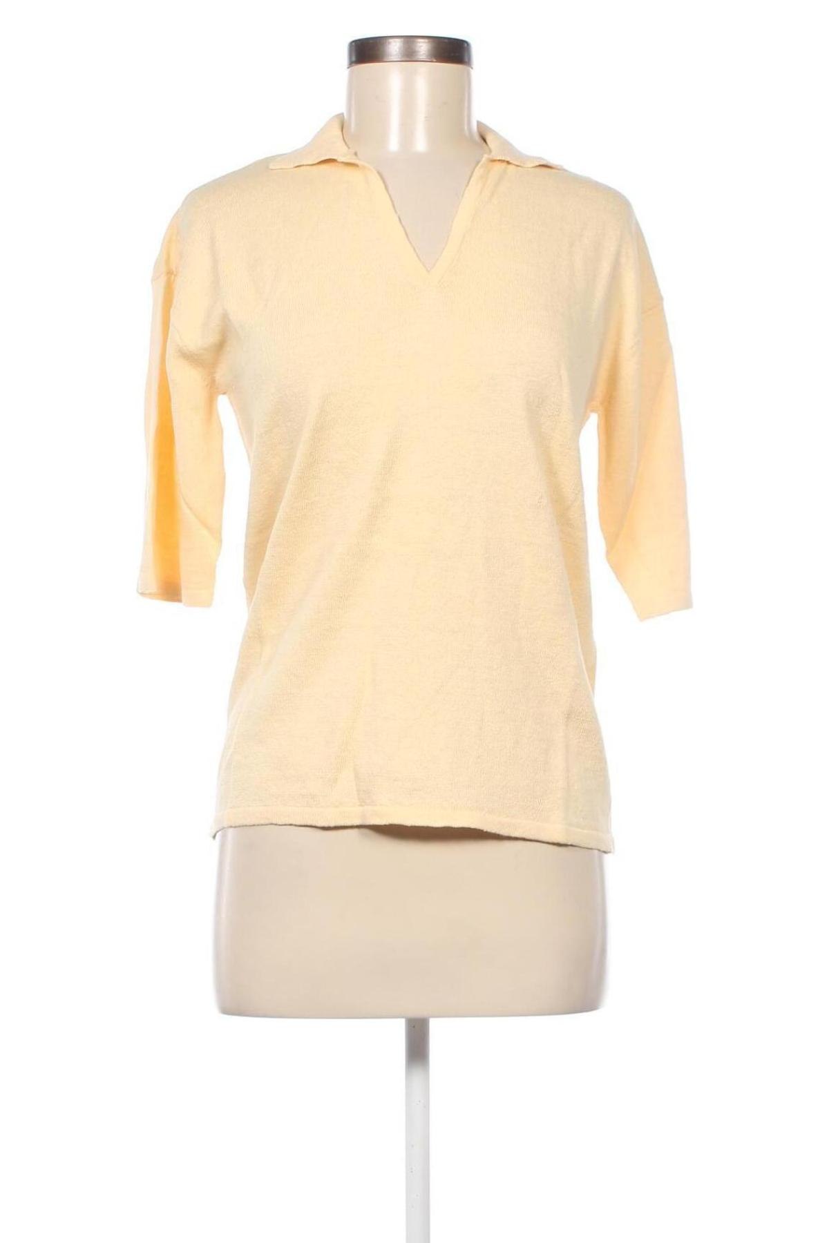 Pulover de femei Minimum, Mărime S, Culoare Galben, Preț 86,84 Lei