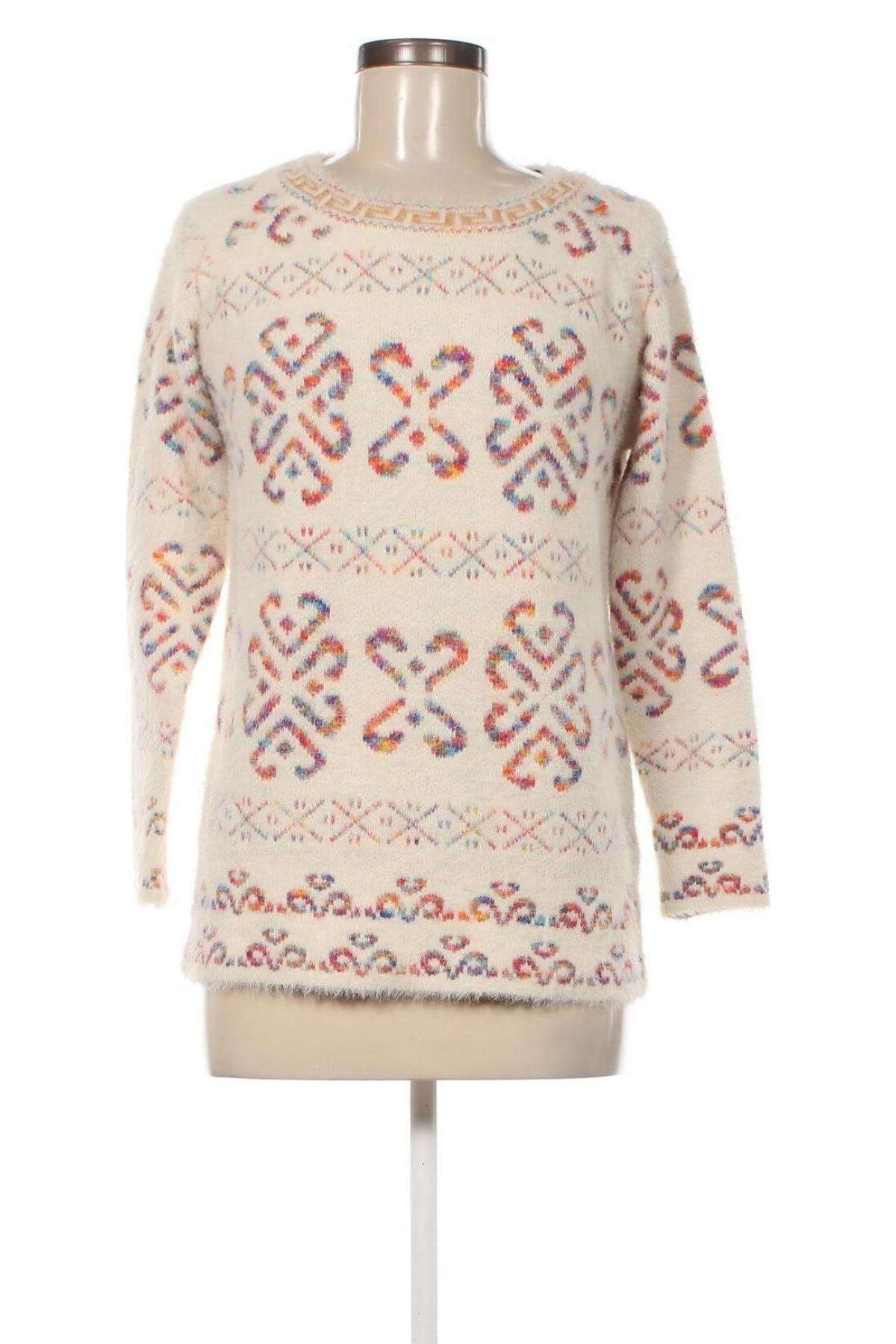 Дамски пуловер Miss Charm, Размер M, Цвят Многоцветен, Цена 11,02 лв.