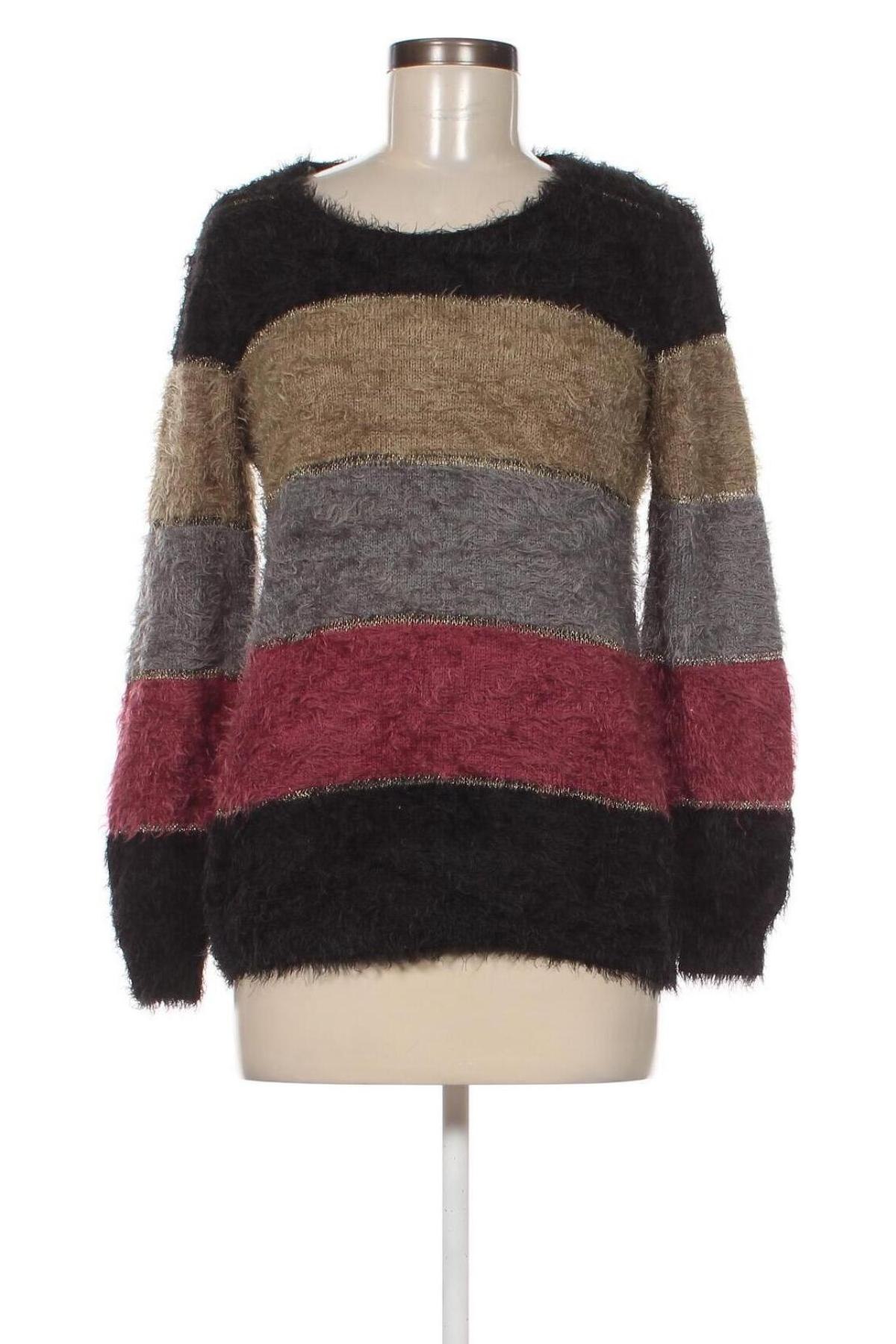 Дамски пуловер Mona, Размер M, Цвят Многоцветен, Цена 15,75 лв.