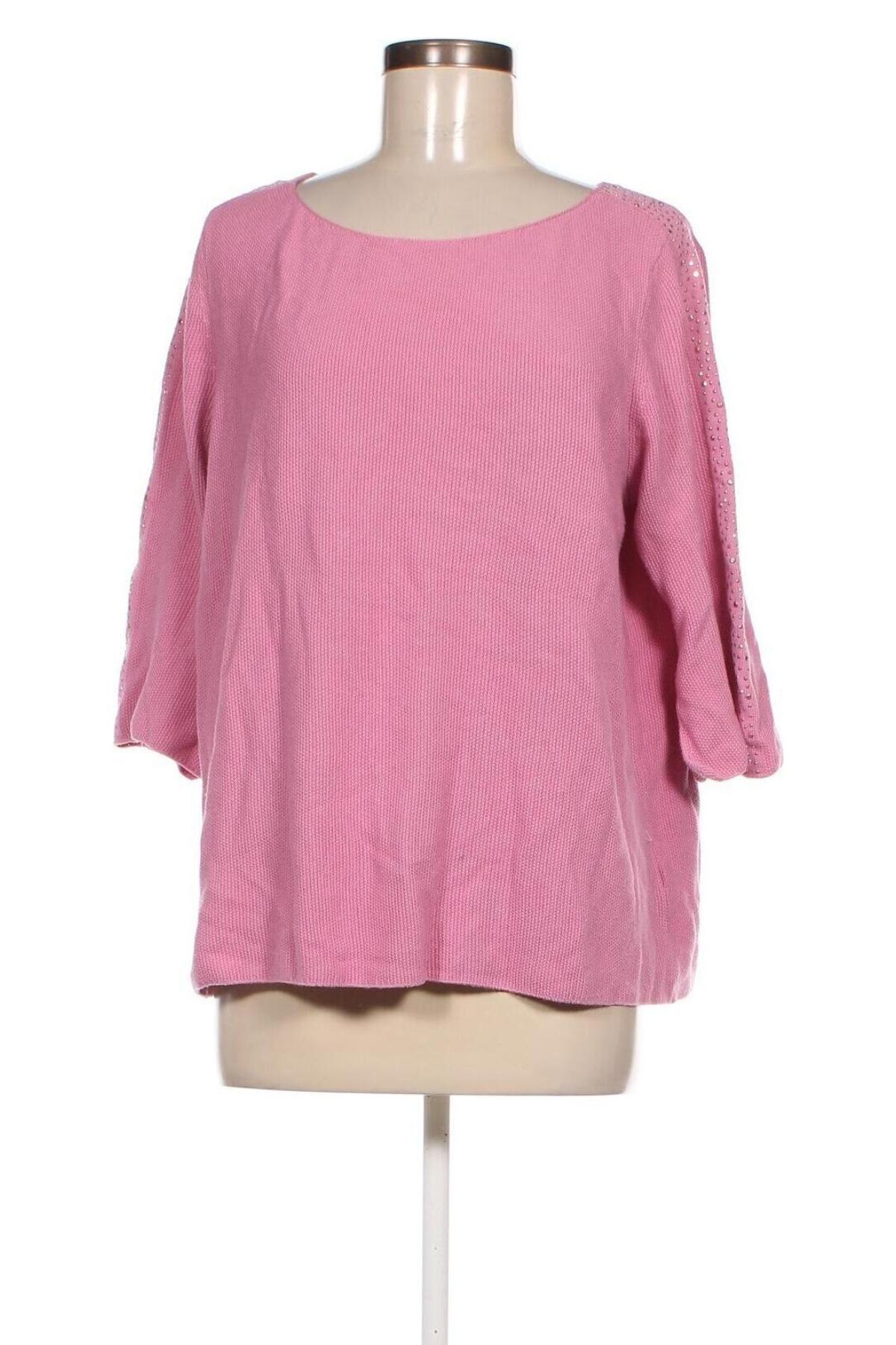 Дамски пуловер Monari, Размер XL, Цвят Розов, Цена 32,86 лв.