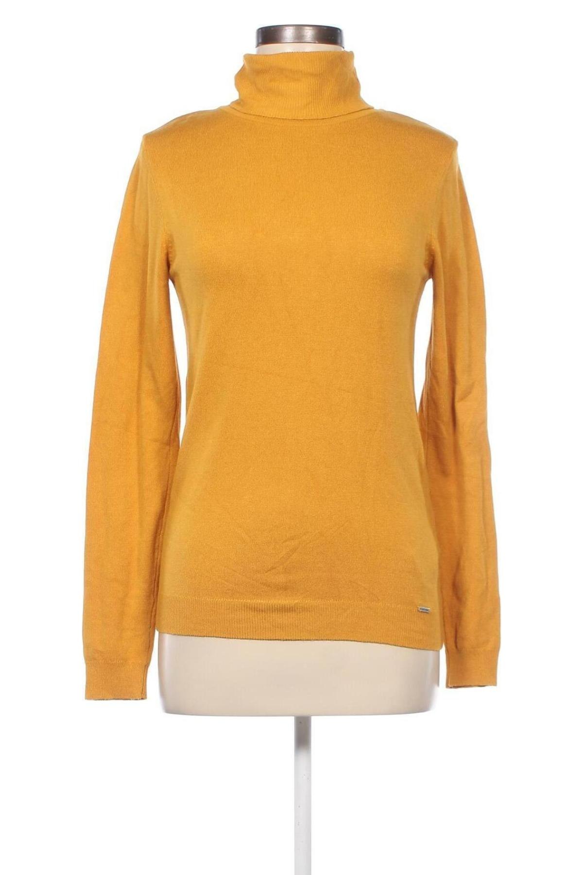 Γυναικείο πουλόβερ More & More, Μέγεθος XS, Χρώμα Κίτρινο, Τιμή 16,39 €