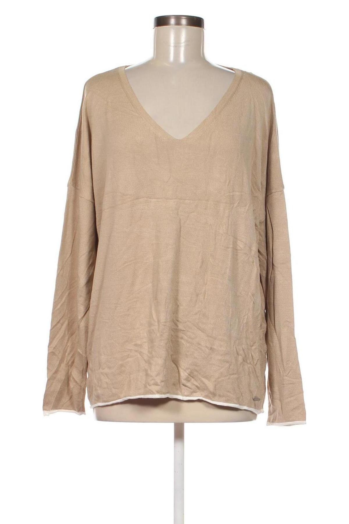 Γυναικείο πουλόβερ More & More, Μέγεθος XL, Χρώμα  Μπέζ, Τιμή 17,05 €