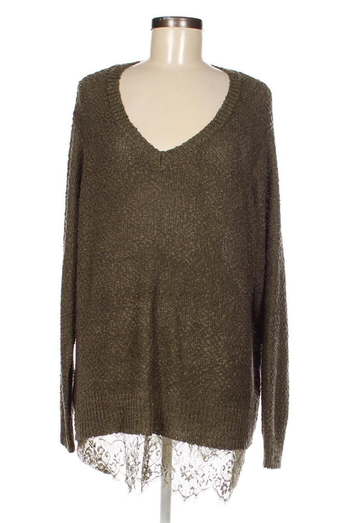 Γυναικείο πουλόβερ My Own, Μέγεθος XL, Χρώμα Πράσινο, Τιμή 7,36 €