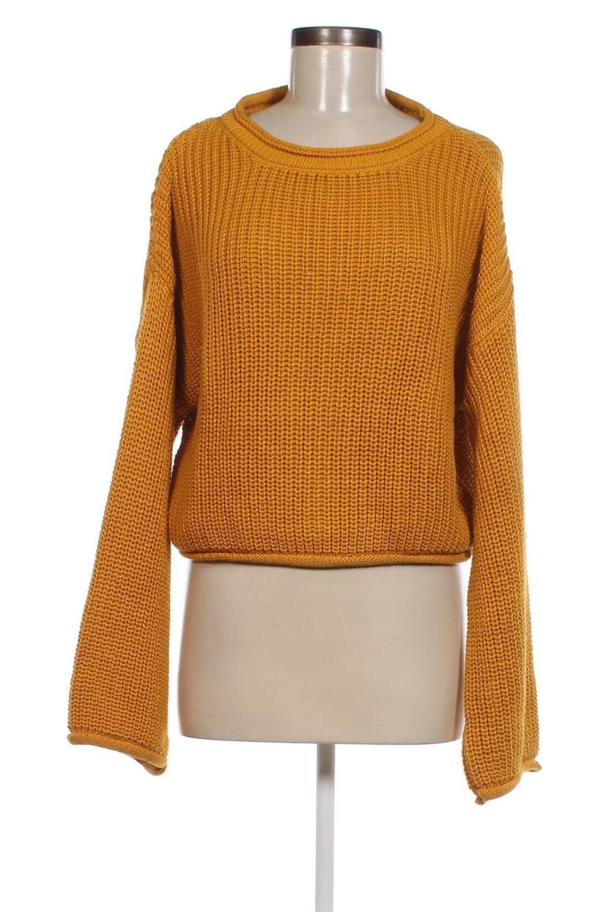 Γυναικείο πουλόβερ NA-KD, Μέγεθος M, Χρώμα Κίτρινο, Τιμή 7,61 €