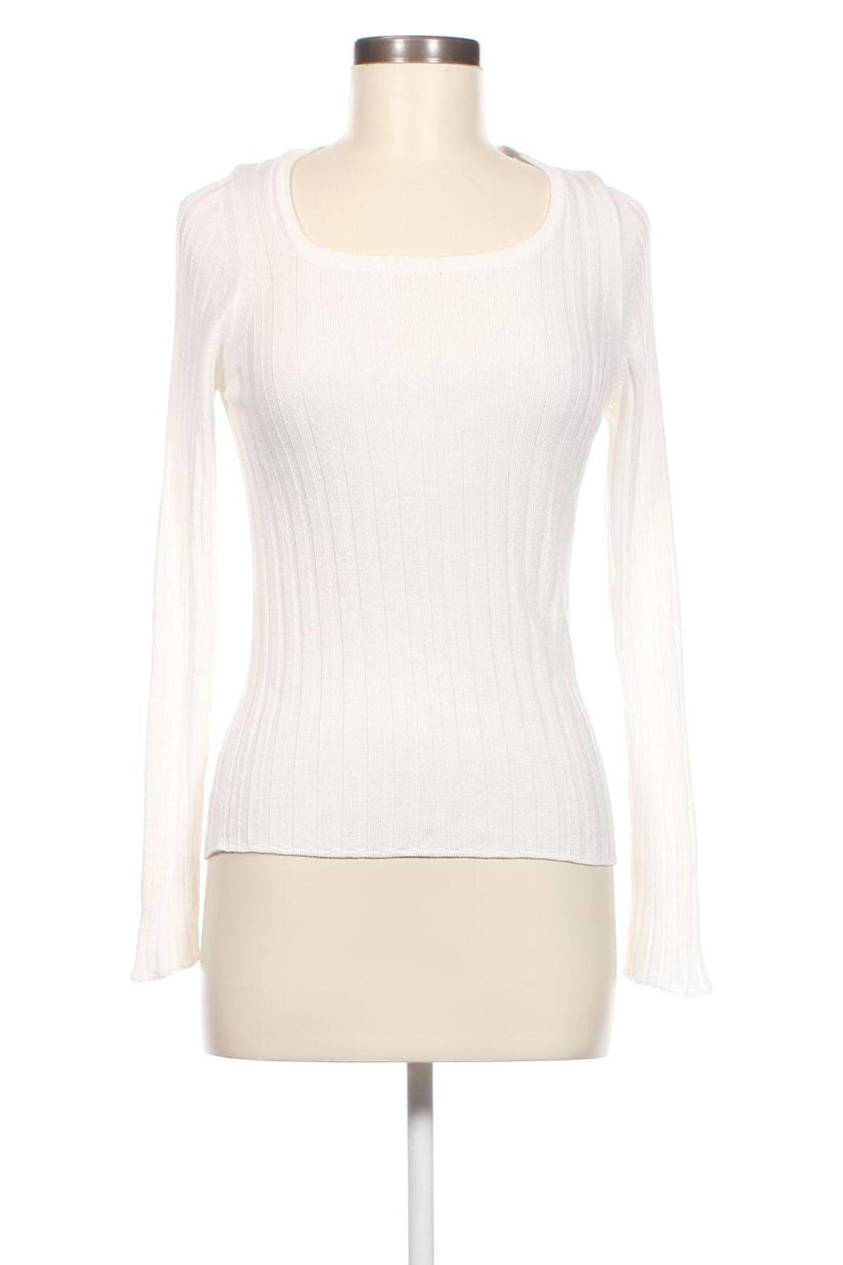 Дамски пуловер NU-IN, Размер S, Цвят Бял, Цена 19,53 лв.