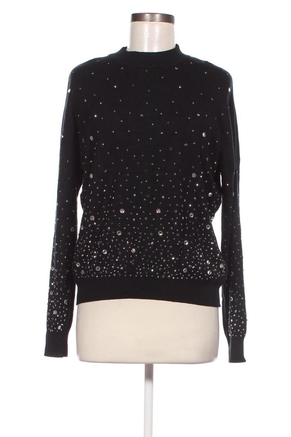 Γυναικείο πουλόβερ New Look, Μέγεθος M, Χρώμα Μαύρο, Τιμή 17,94 €