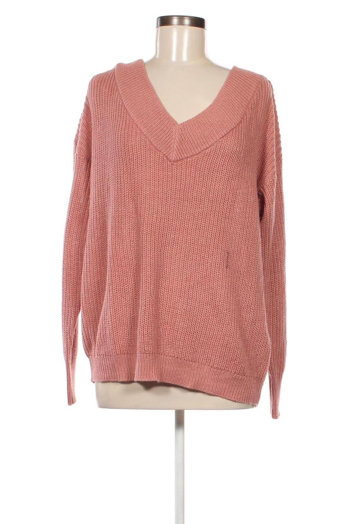 Дамски пуловер ONLY, Размер XL, Цвят Розов, Цена 11,34 лв.
