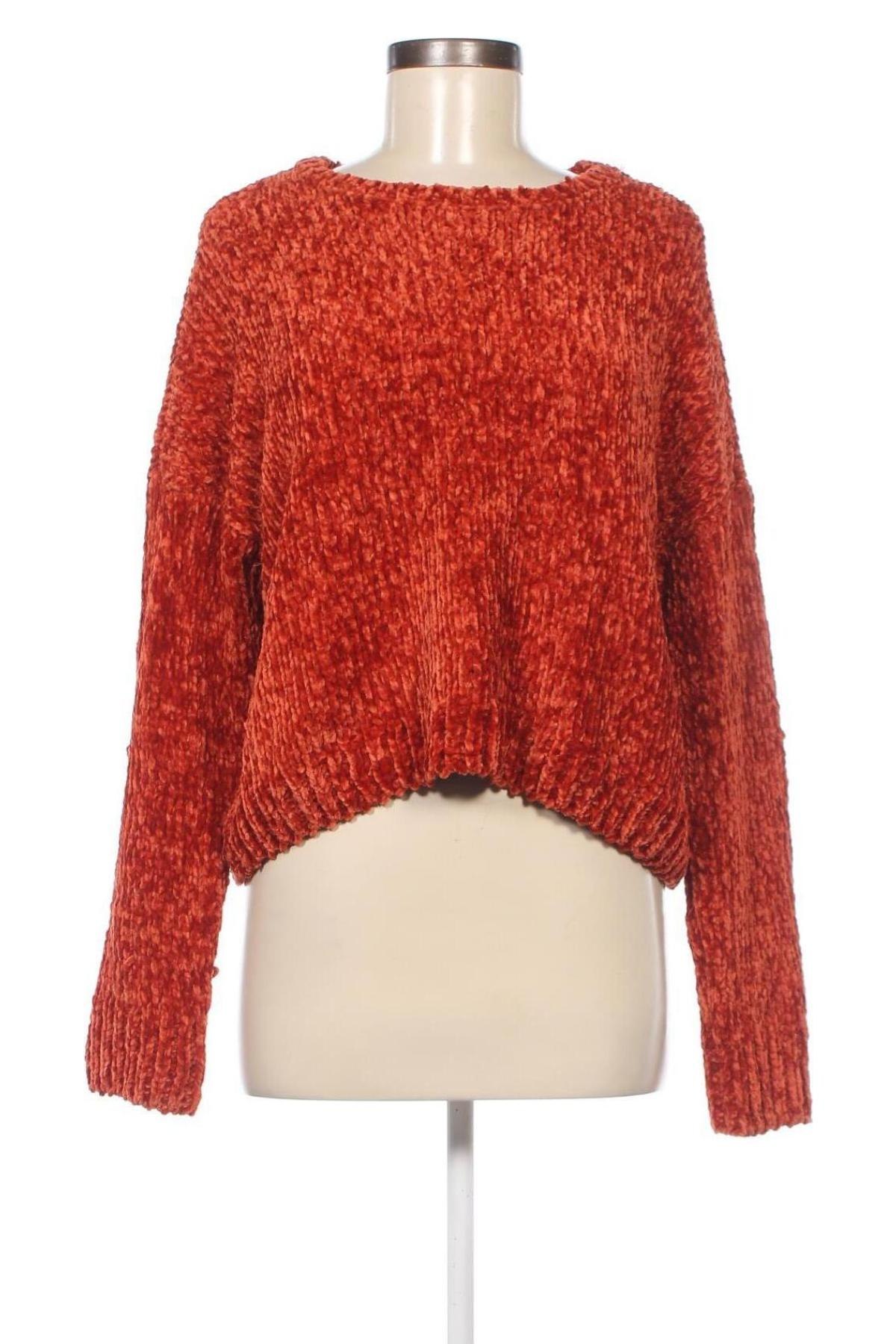 Дамски пуловер ONLY, Размер L, Цвят Оранжев, Цена 24,30 лв.