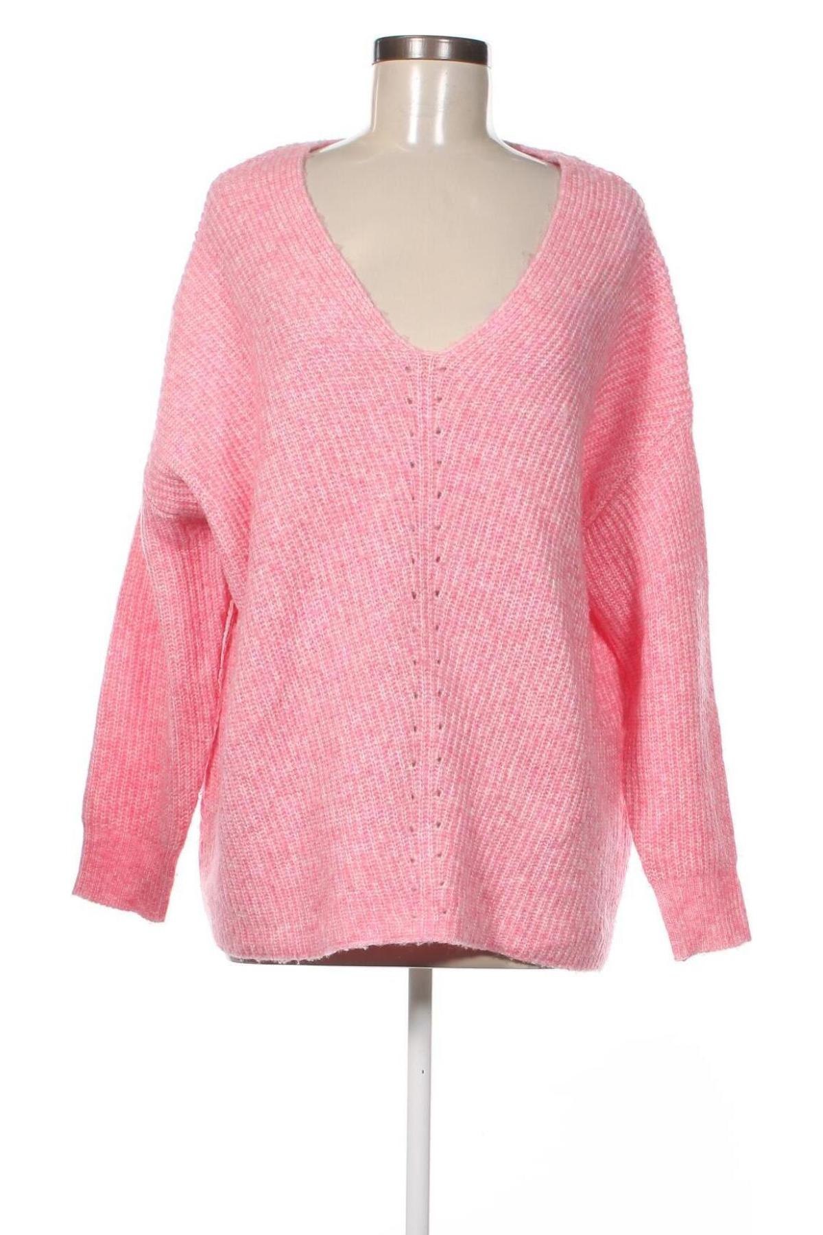 Damenpullover ONLY Carmakoma, Größe XL, Farbe Rosa, Preis € 7,70