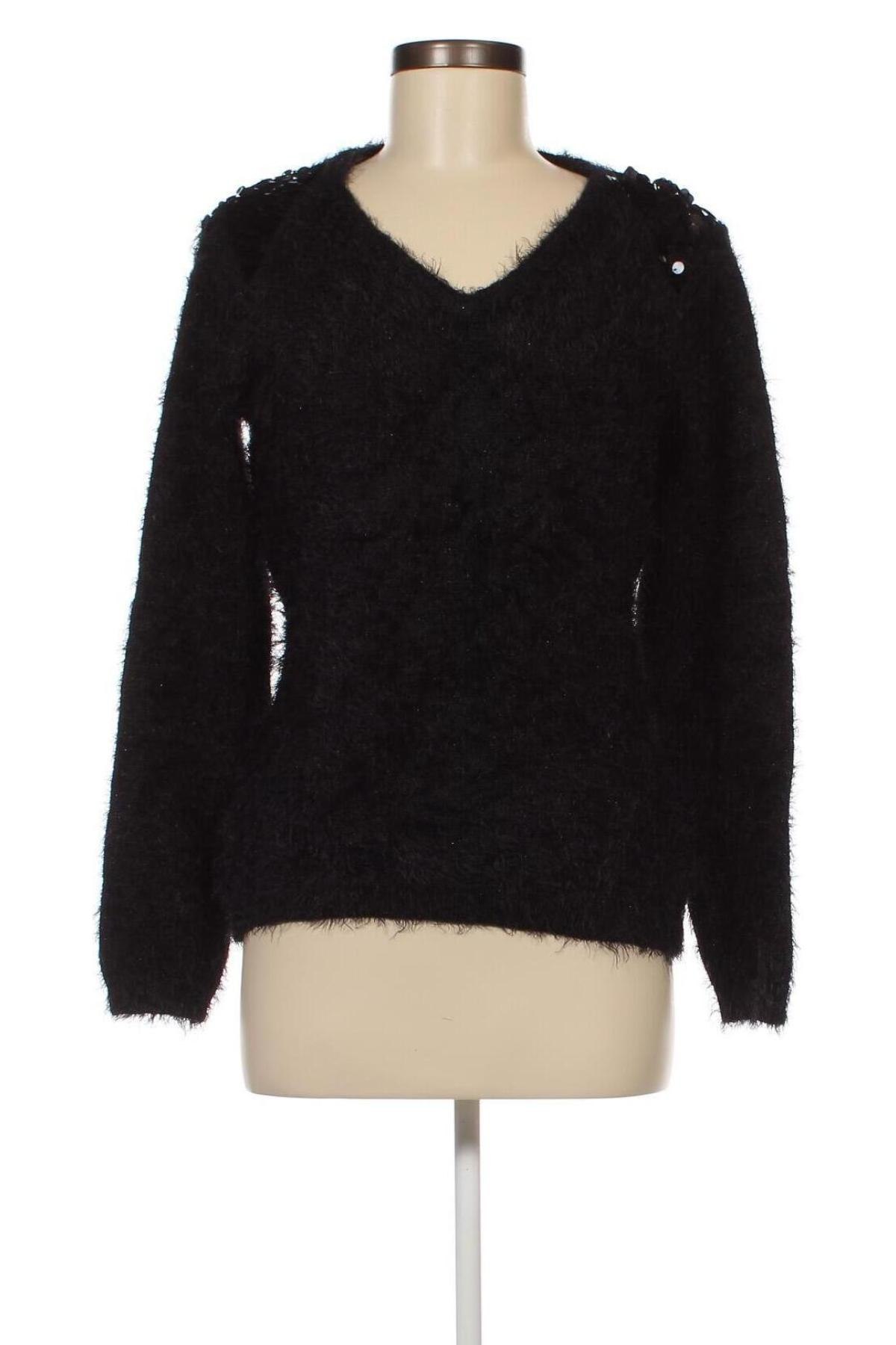 Γυναικείο πουλόβερ Orsay, Μέγεθος L, Χρώμα Μαύρο, Τιμή 6,46 €