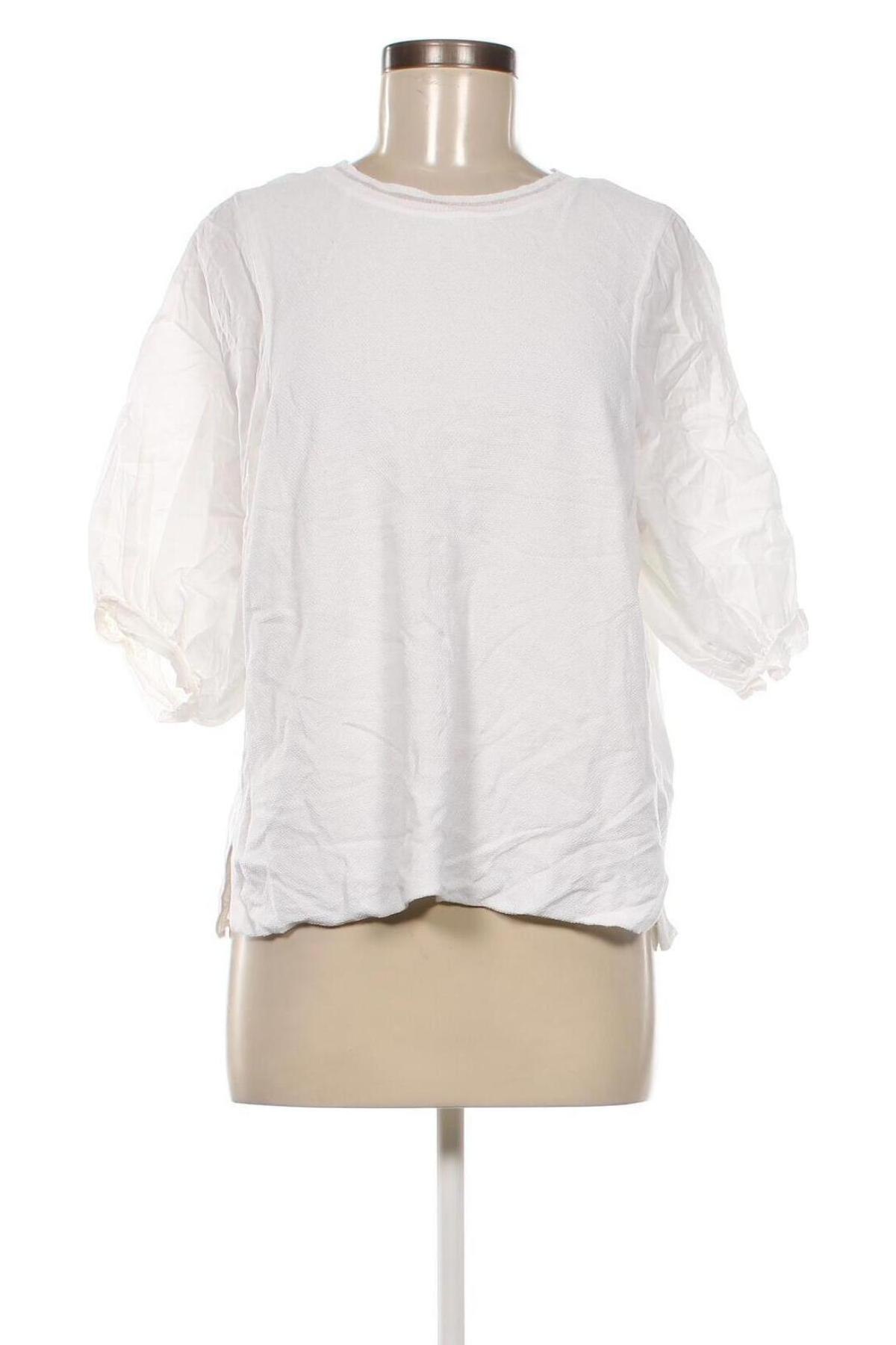 Дамски пуловер Oui, Размер XS, Цвят Бял, Цена 25,44 лв.