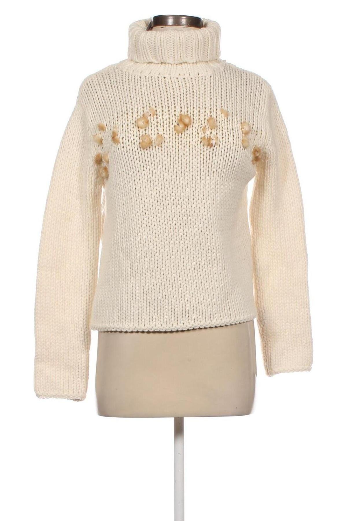 Дамски пуловер Oui, Размер M, Цвят Екрю, Цена 40,50 лв.