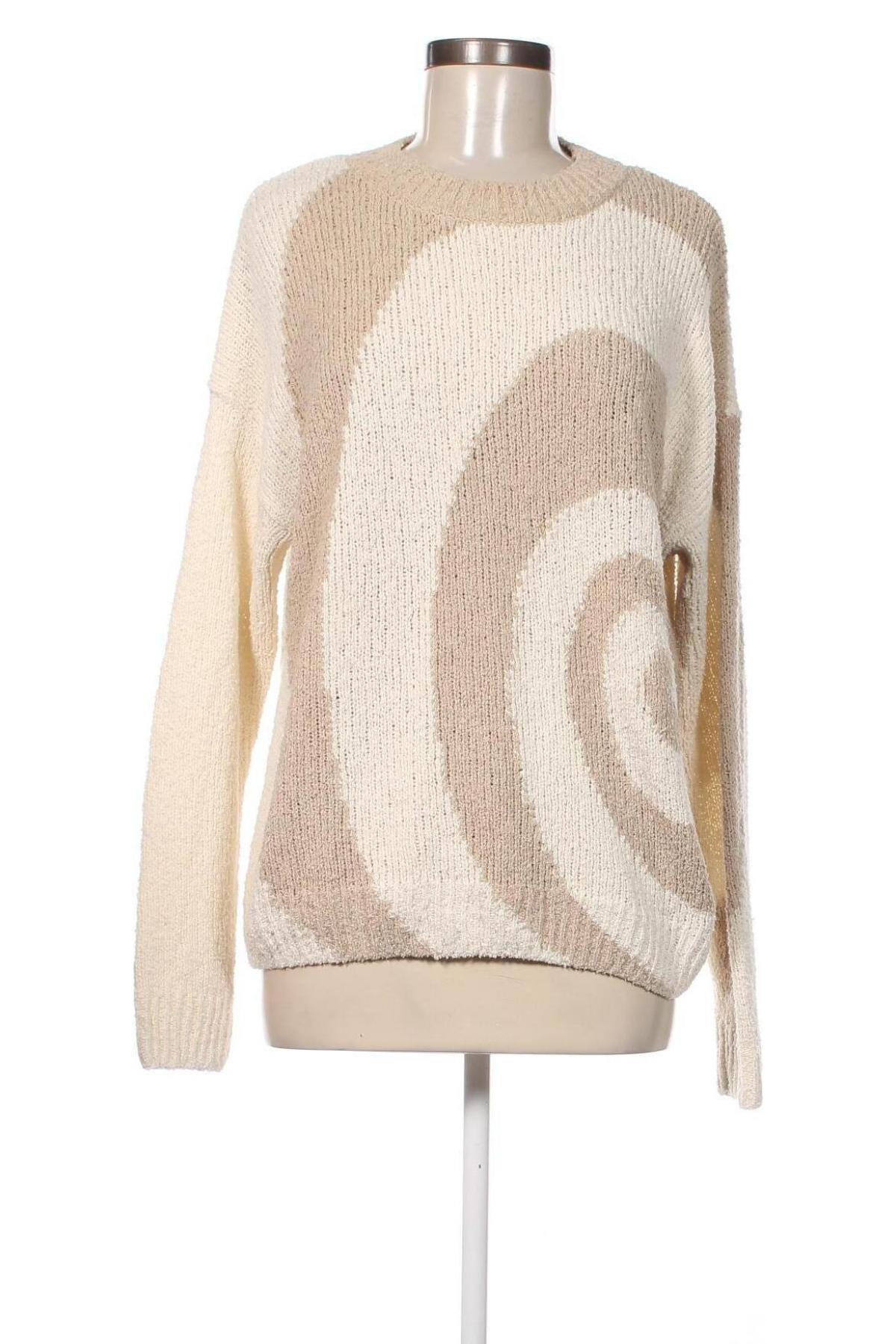 Γυναικείο πουλόβερ Oui, Μέγεθος M, Χρώμα  Μπέζ, Τιμή 51,96 €