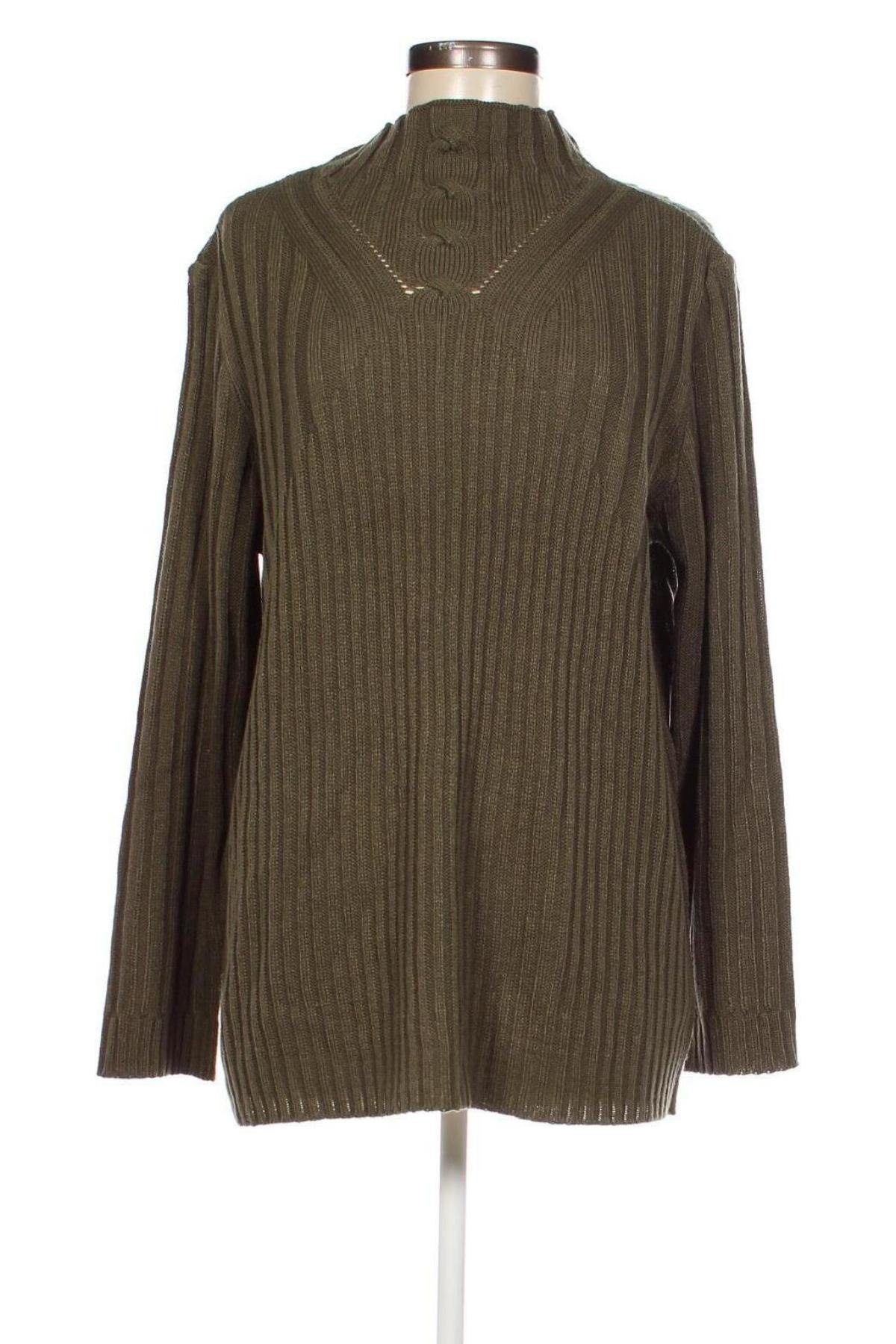 Дамски пуловер Paola, Размер XXL, Цвят Зелен, Цена 15,66 лв.