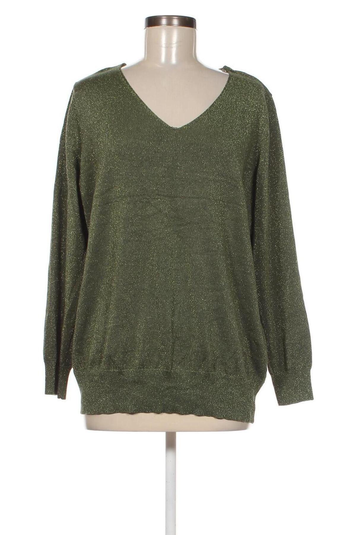 Γυναικείο πουλόβερ Paprika, Μέγεθος L, Χρώμα Πράσινο, Τιμή 5,41 €