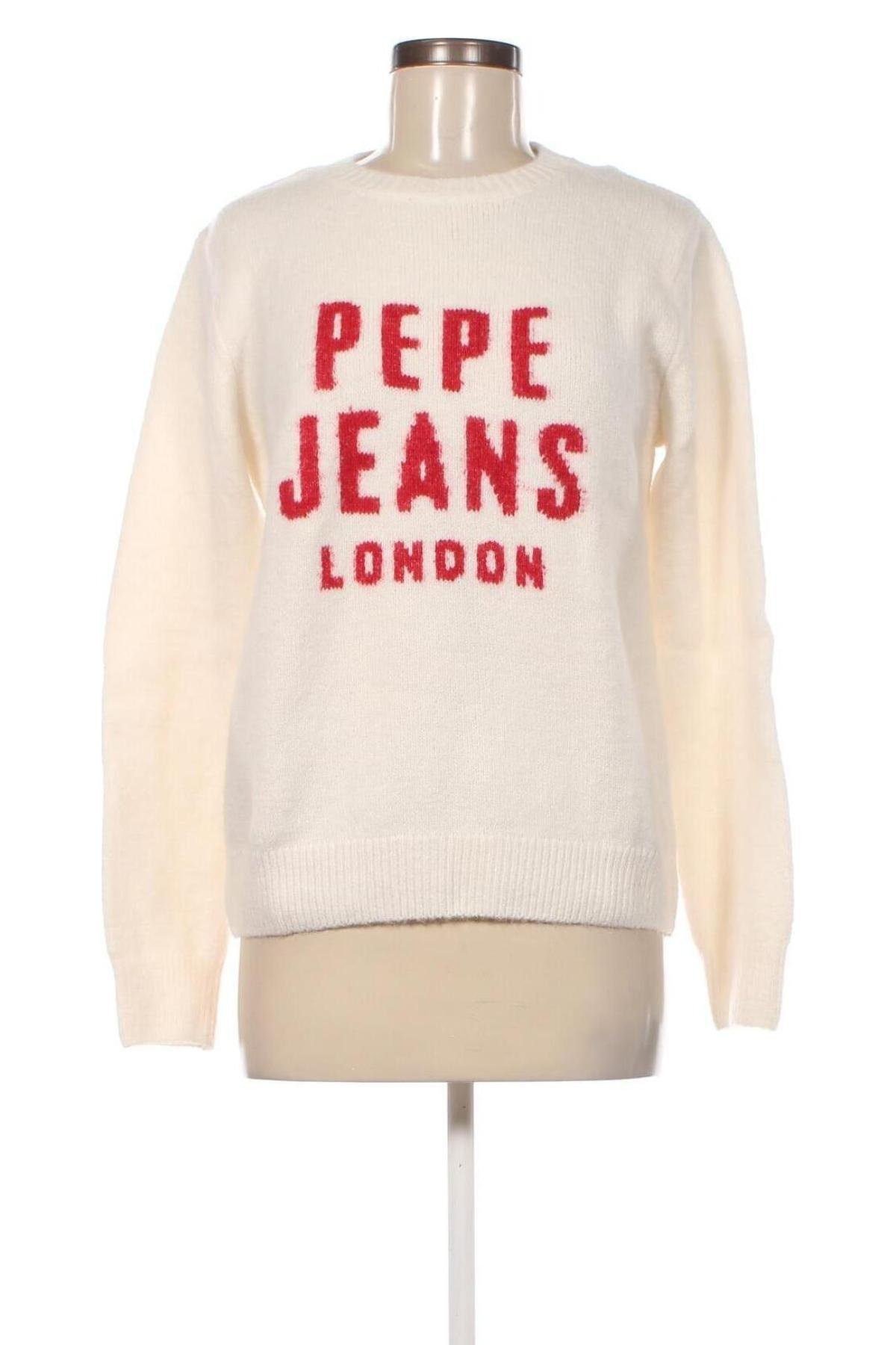Női pulóver Pepe Jeans, Méret M, Szín Fehér, Ár 29 598 Ft