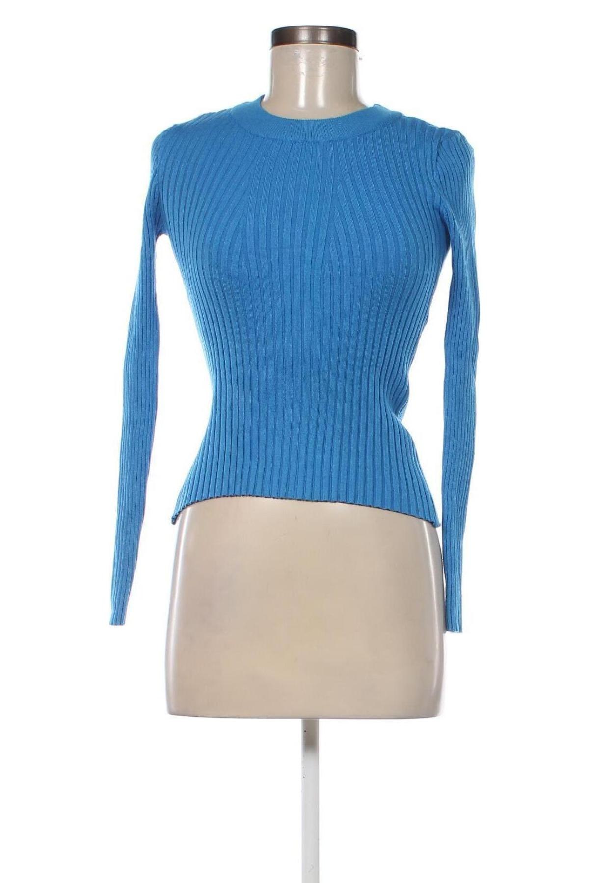 Γυναικείο πουλόβερ Pieces, Μέγεθος M, Χρώμα Μπλέ, Τιμή 14,85 €