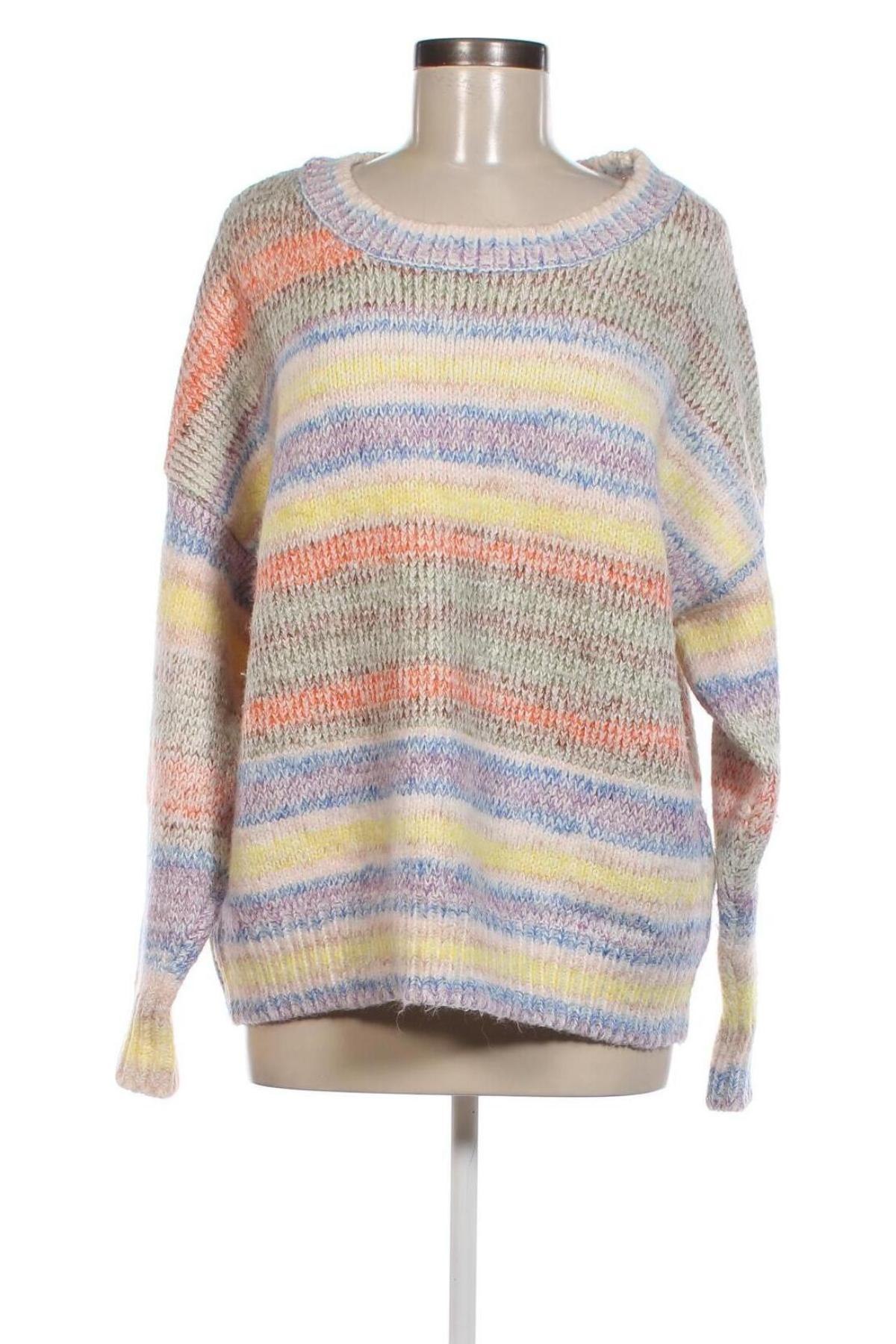 Γυναικείο πουλόβερ Pieces, Μέγεθος M, Χρώμα Πολύχρωμο, Τιμή 16,70 €