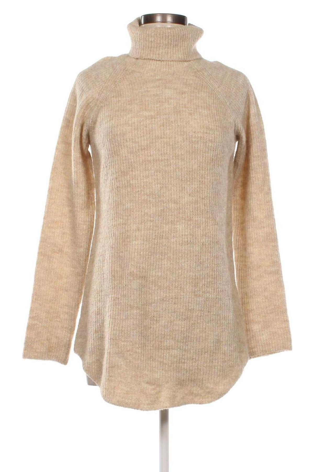 Дамски пуловер Pieces, Размер S, Цвят Бежов, Цена 11,07 лв.