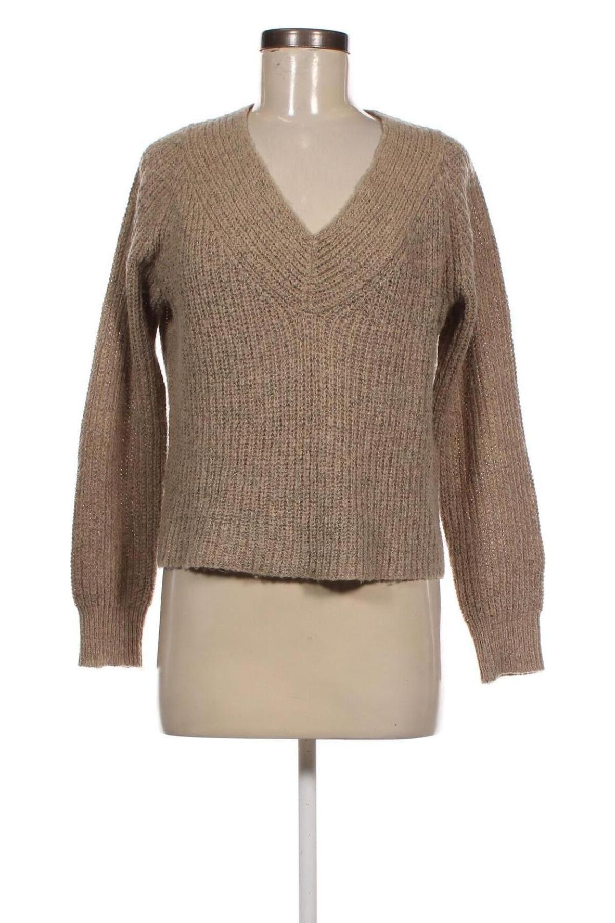 Дамски пуловер Pigalle, Размер S, Цвят Бежов, Цена 4,93 лв.