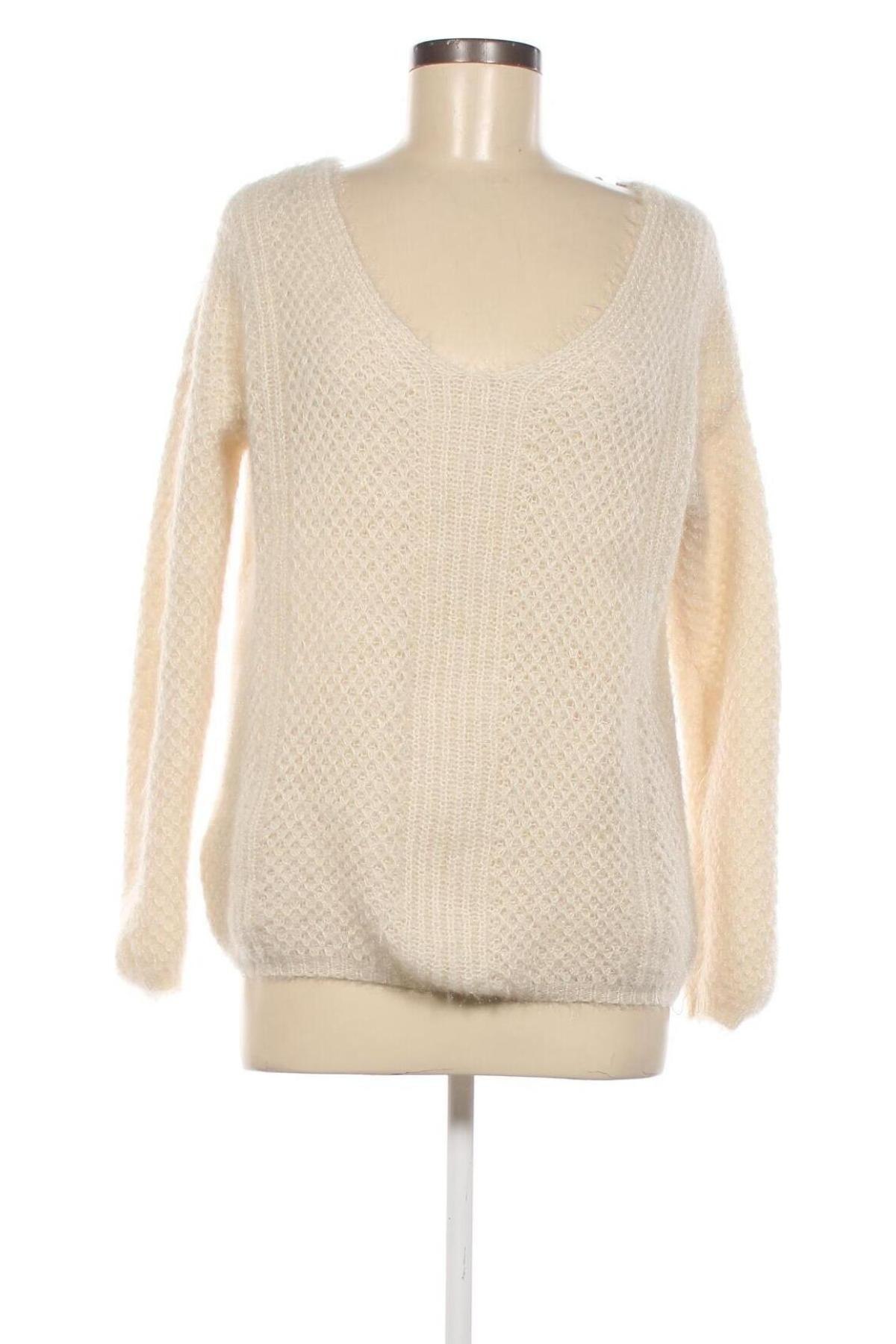 Γυναικείο πουλόβερ Promod, Μέγεθος S, Χρώμα Εκρού, Τιμή 7,61 €