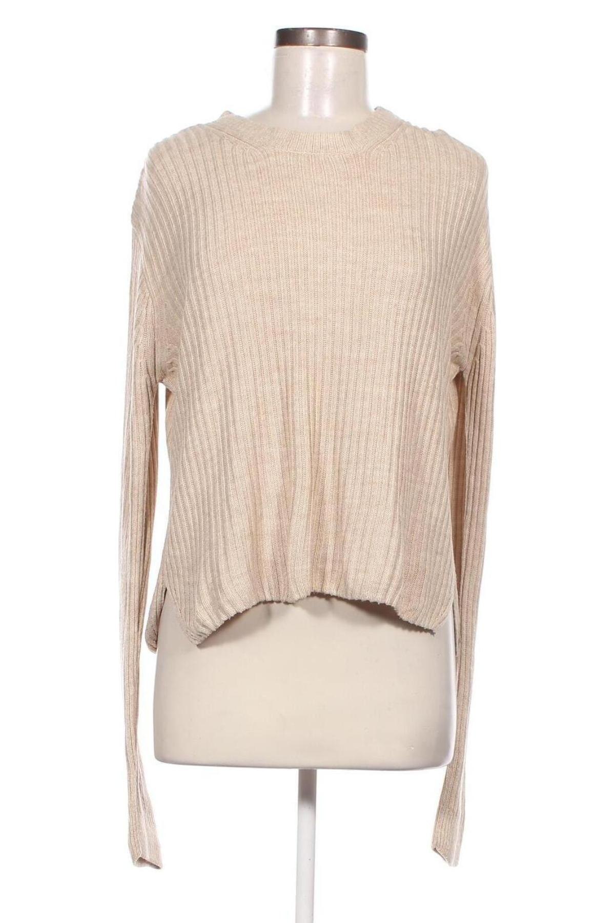 Γυναικείο πουλόβερ Pull&Bear, Μέγεθος S, Χρώμα  Μπέζ, Τιμή 10,44 €