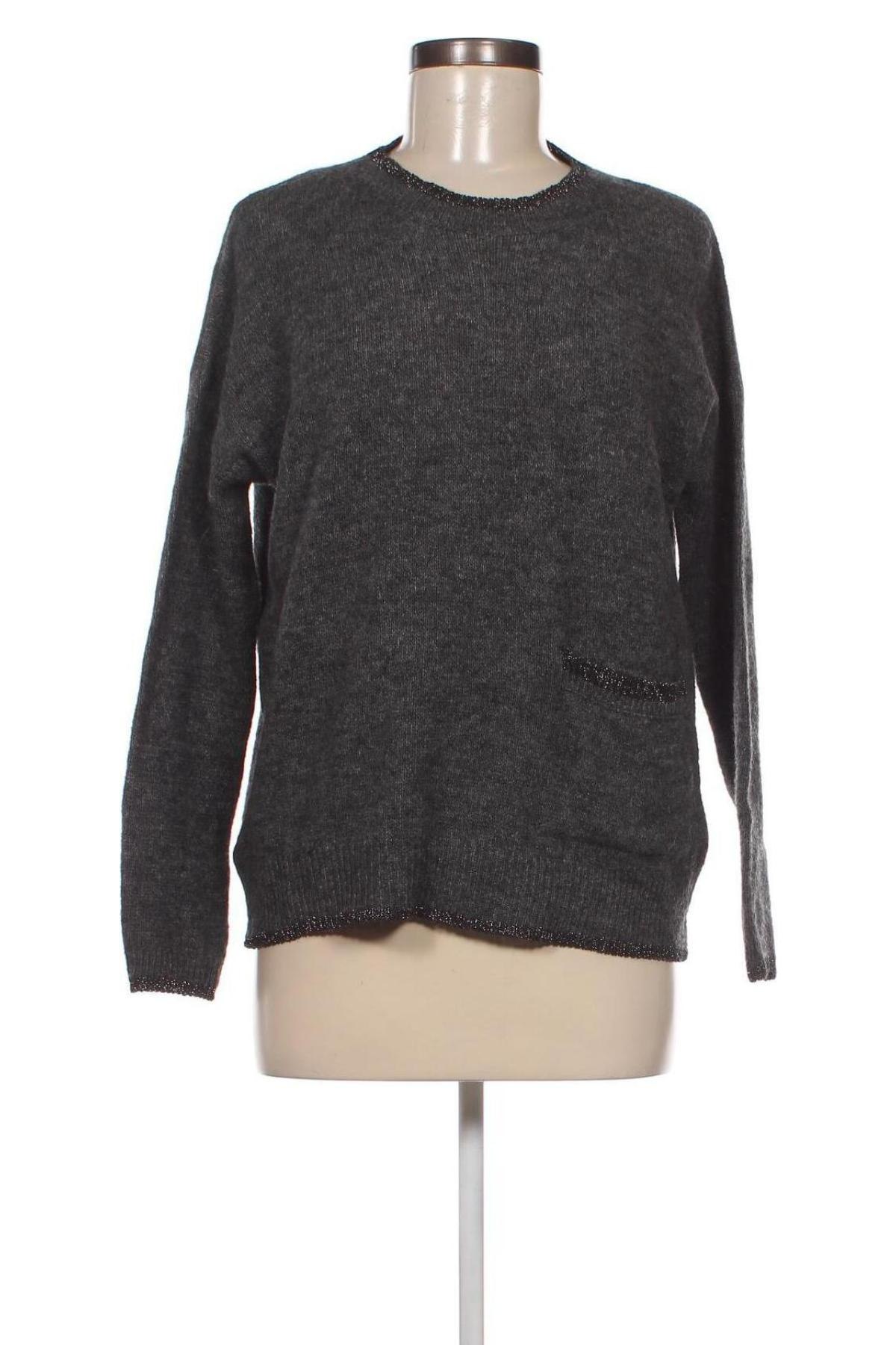 Γυναικείο πουλόβερ Rich & Famous, Μέγεθος XS, Χρώμα Γκρί, Τιμή 4,13 €