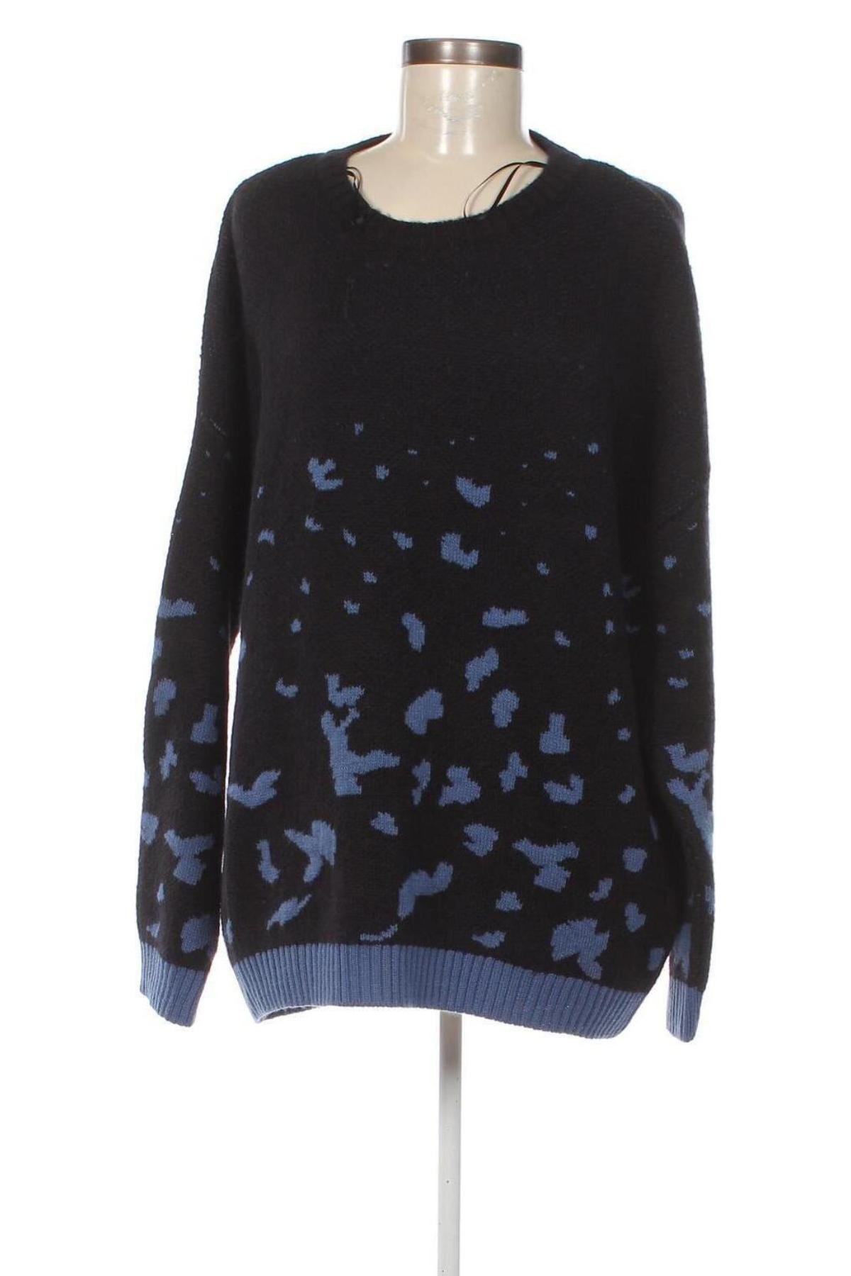 Дамски пуловер Riu, Размер M, Цвят Черен, Цена 47,43 лв.