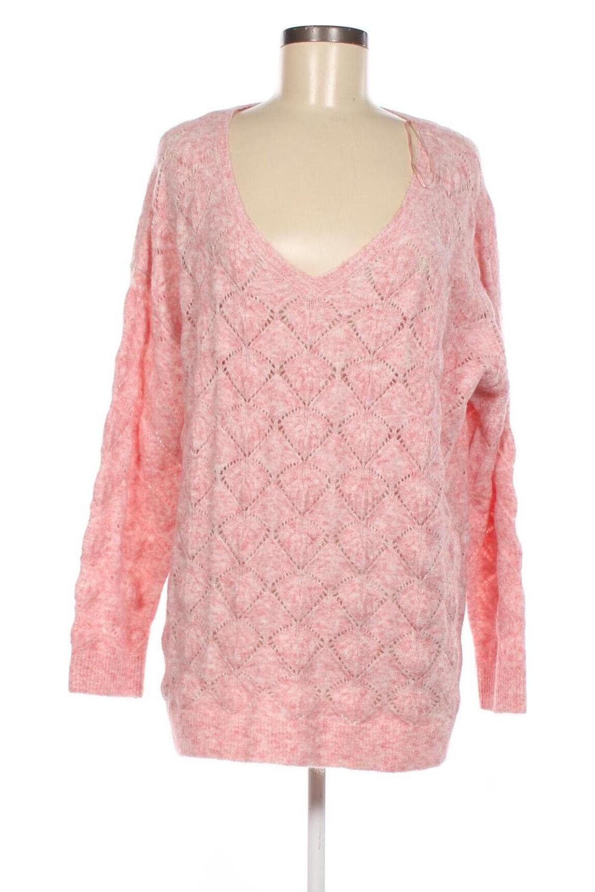 Дамски пуловер Riu, Размер XL, Цвят Розов, Цена 32,55 лв.