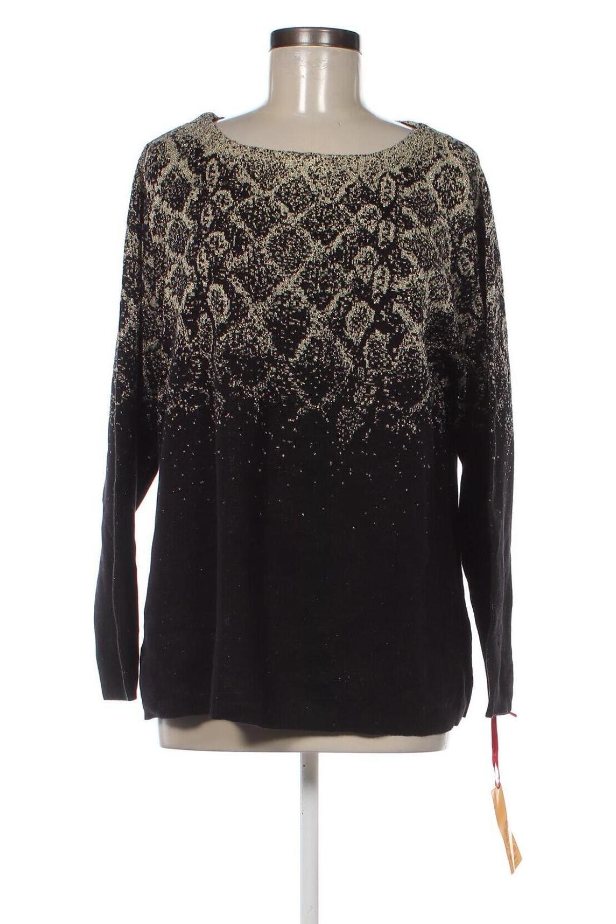 Γυναικείο πουλόβερ Ruby Rd., Μέγεθος XXL, Χρώμα Μαύρο, Τιμή 12,34 €
