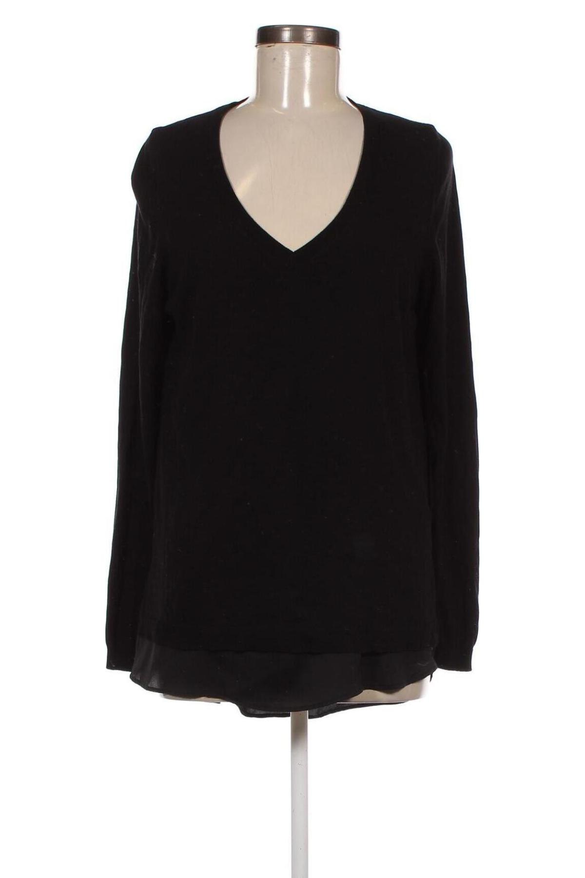 Дамски пуловер S.Oliver, Размер M, Цвят Черен, Цена 15,75 лв.