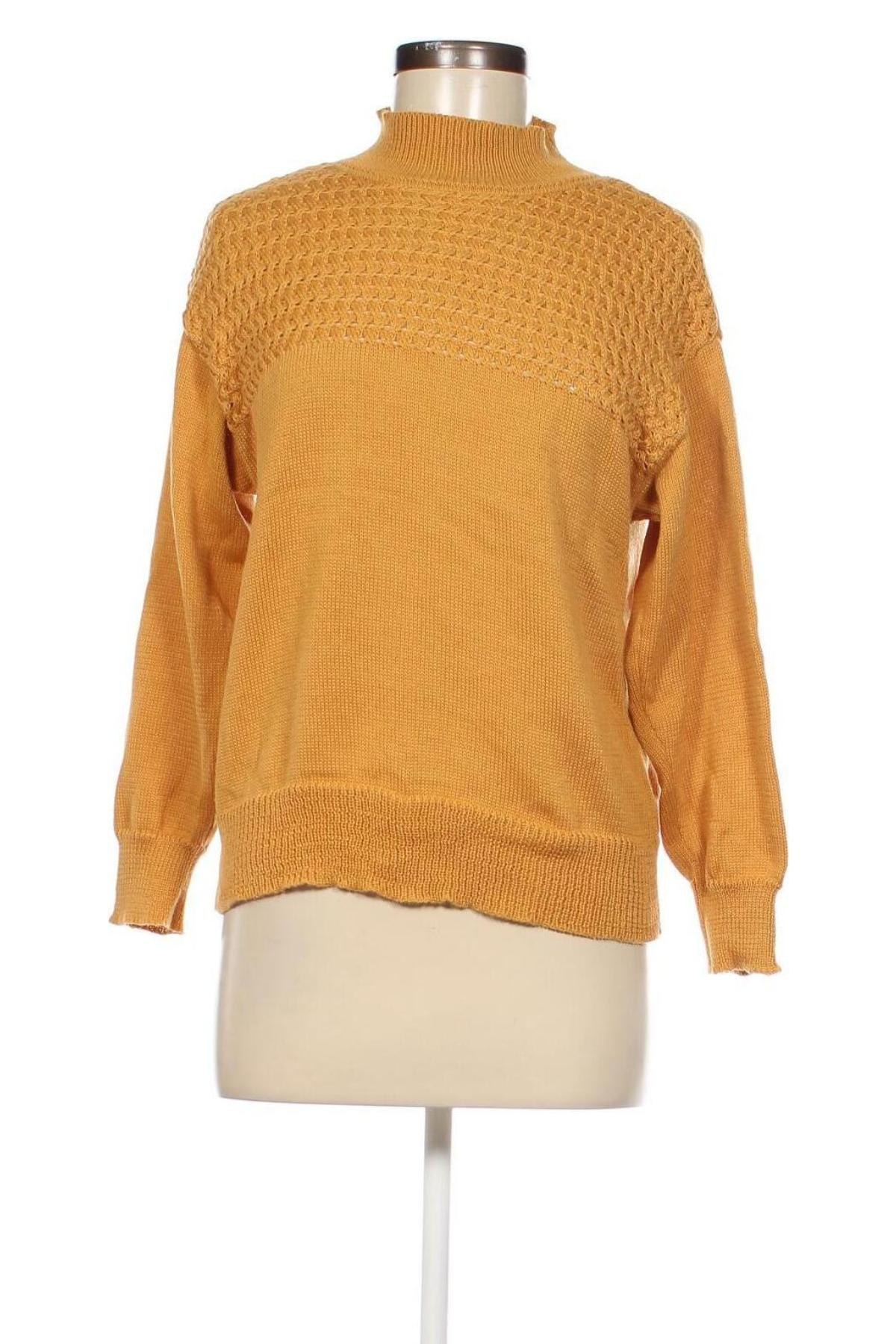 Дамски пуловер SHEIN, Размер S, Цвят Жълт, Цена 13,05 лв.