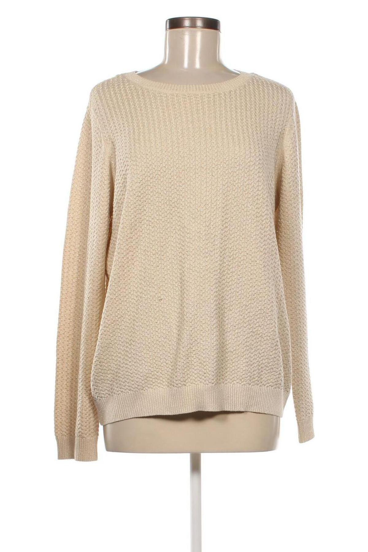 Γυναικείο πουλόβερ Saint Tropez, Μέγεθος XL, Χρώμα  Μπέζ, Τιμή 21,65 €